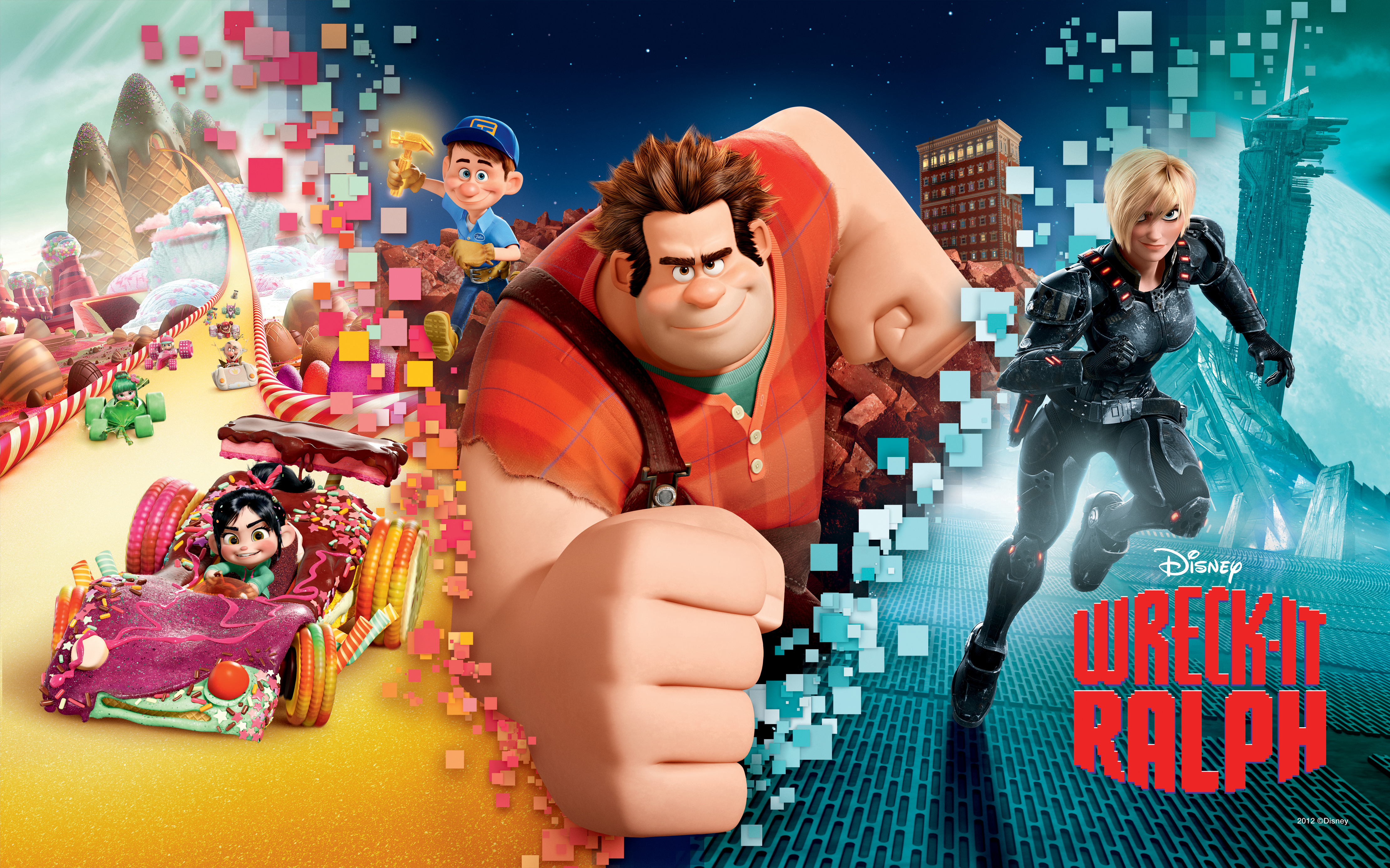WreckIt Ralph 4k Ultra HD Wallpaper Background Image 4444x2775