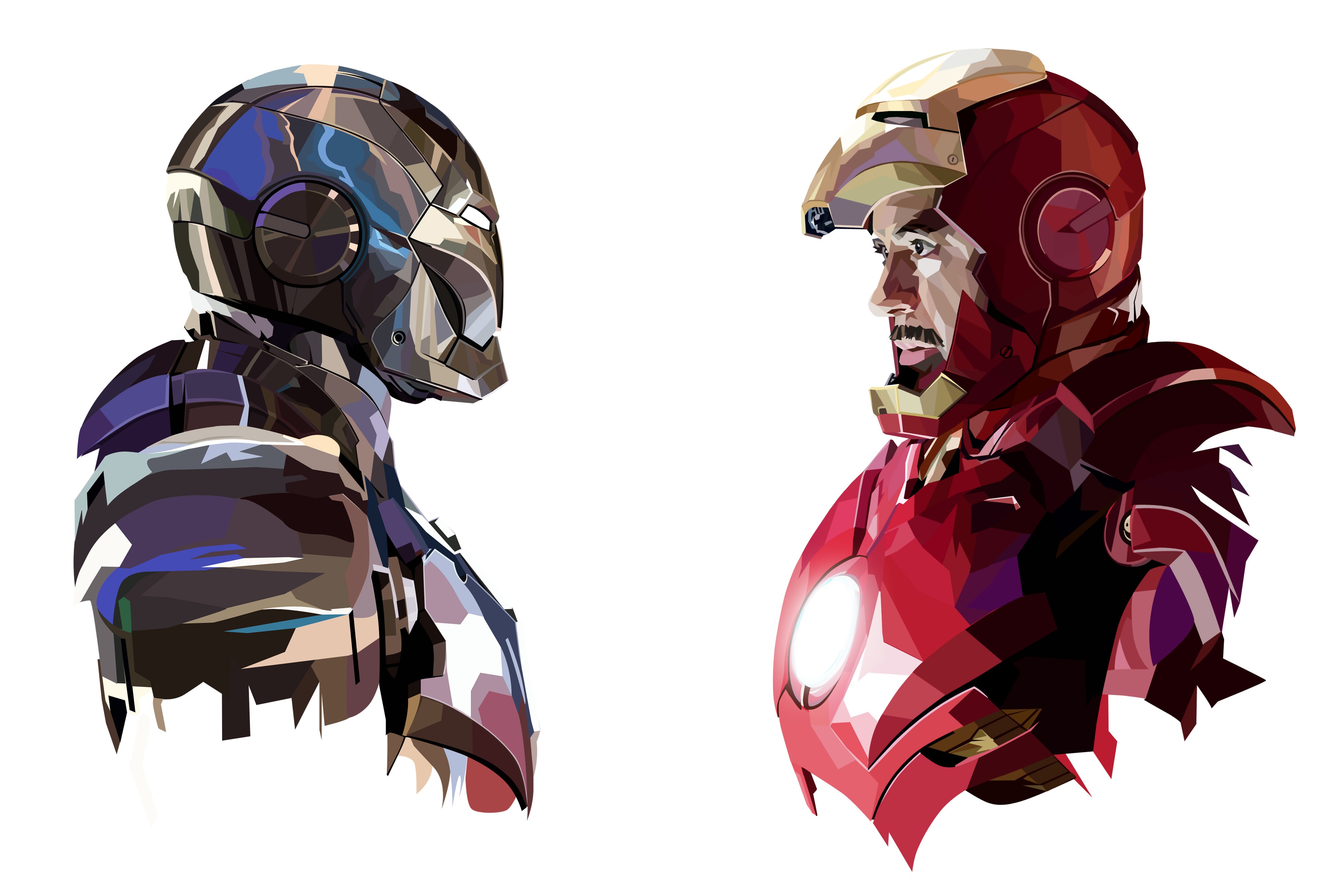 Iron Man 3 4k Ultra Fondo de pantalla HD Fondo de