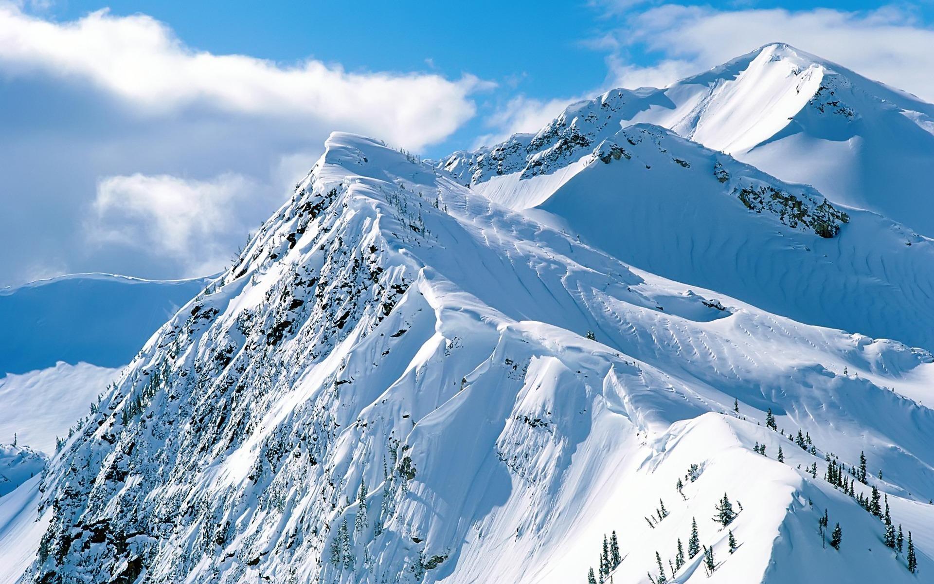 Snow Capped Mountains Wallpapers