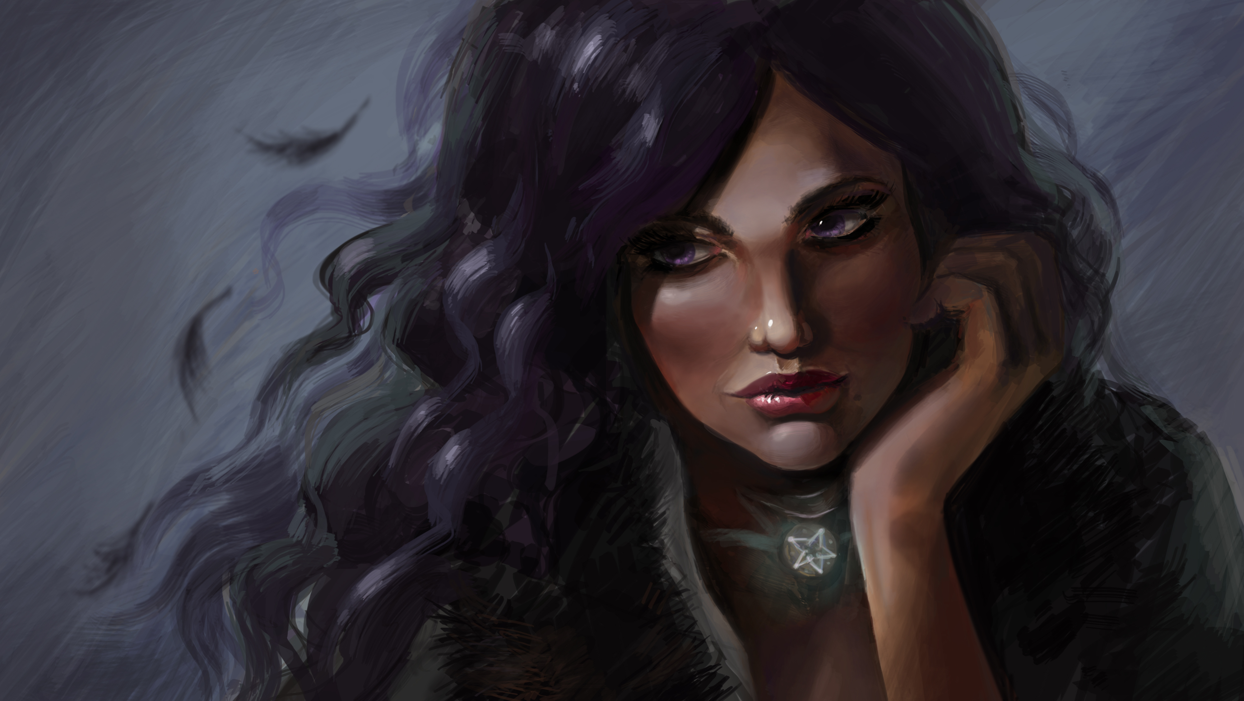 Yennefer (Witcher III) 4k Ultra HD Wallpaper Background Image