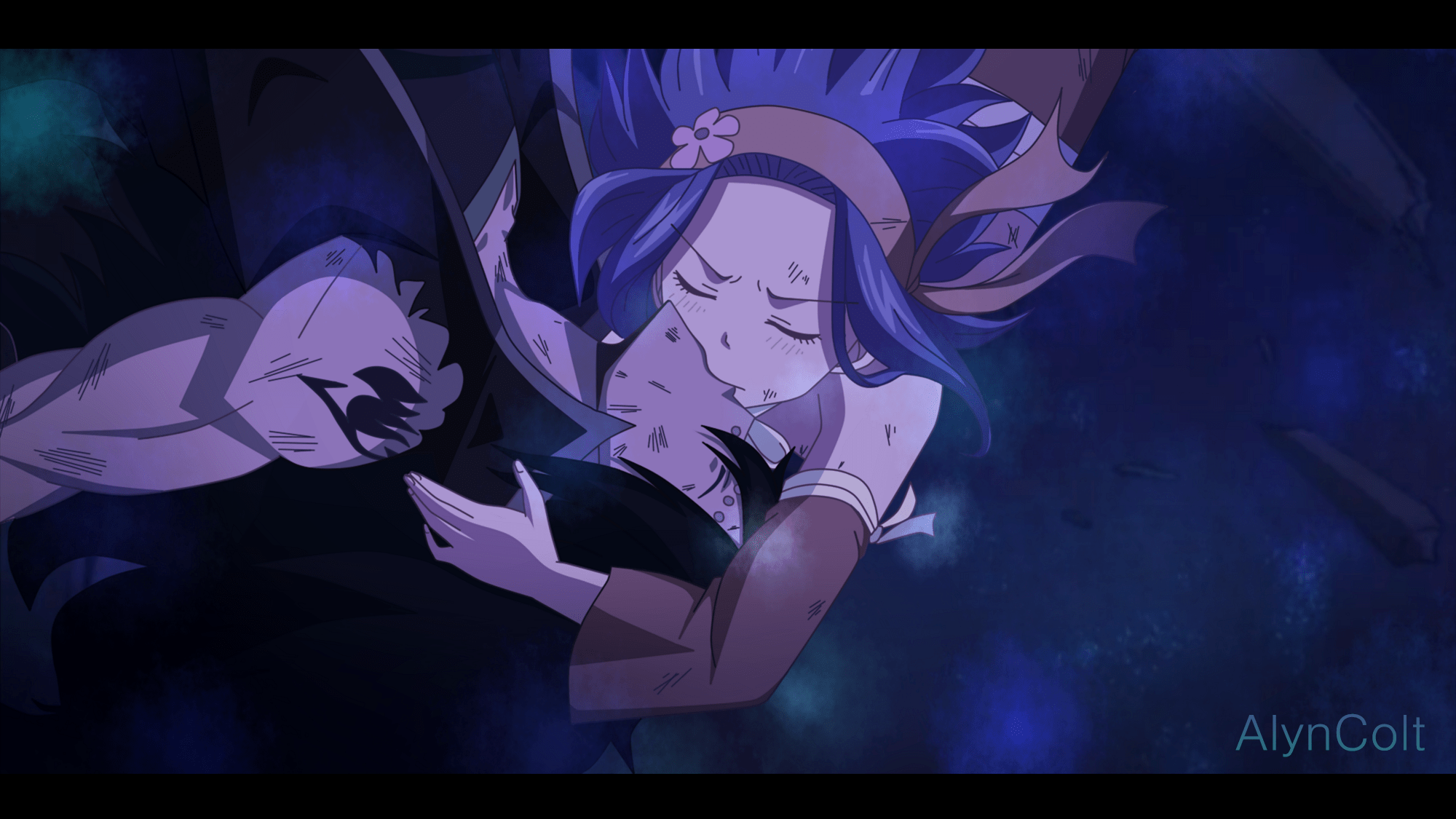 Download Gajeel Redfox Levy McGarden Anime Fairy Tail HD Wallpaper