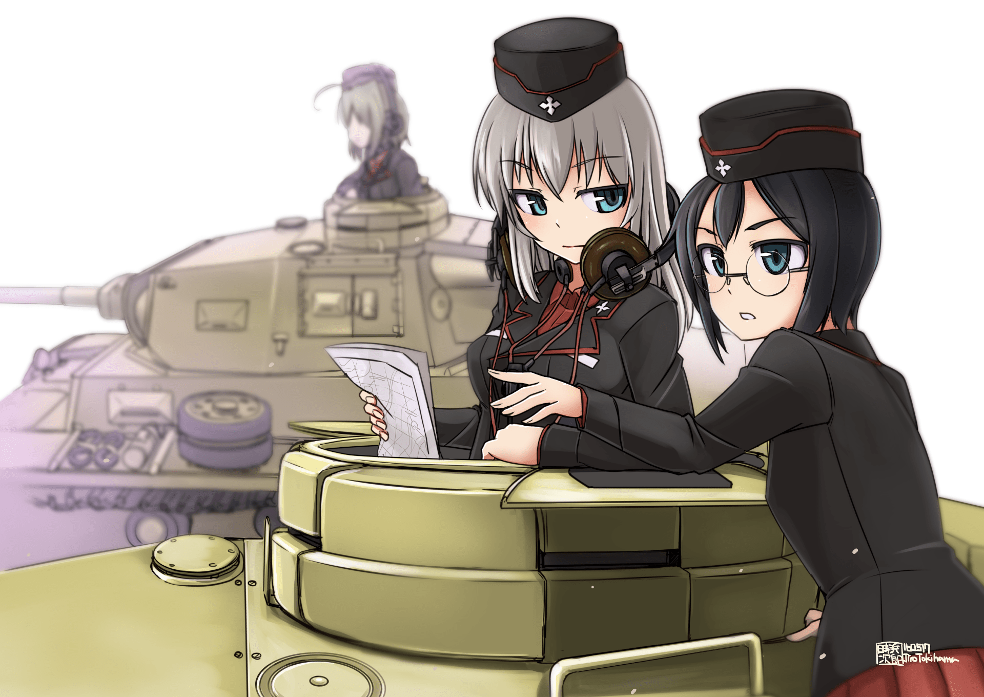 Girls und Panzer HD Wallpaper Background Image