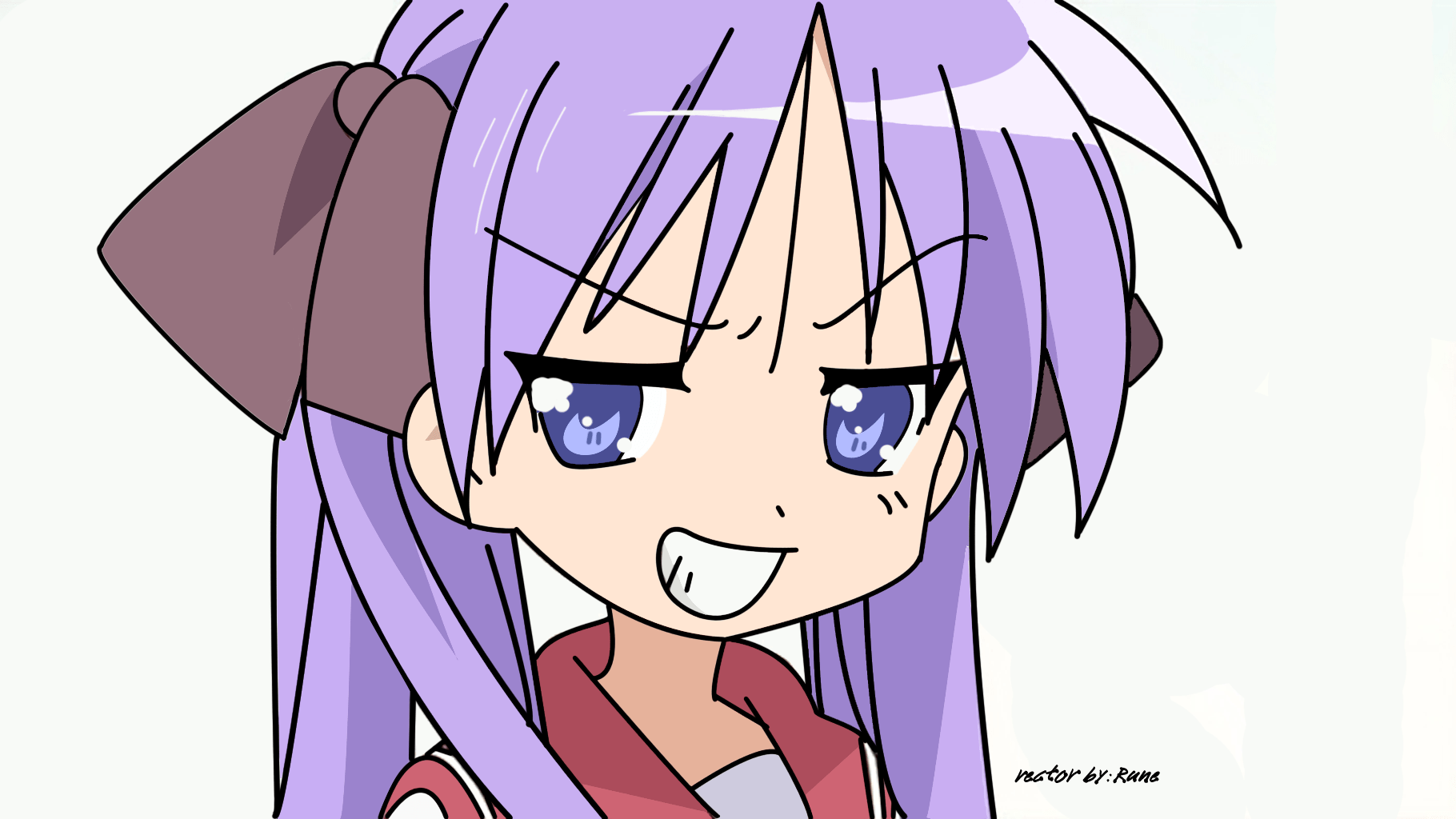 Download Kagami Hiiragi Anime Lucky Star Wallpaper