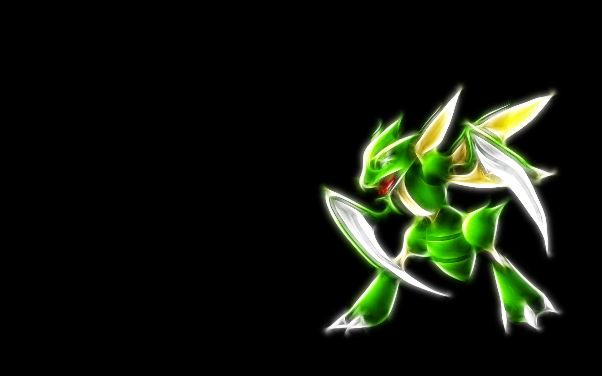 Scyther Glow Pokémon HD Wallpaper
