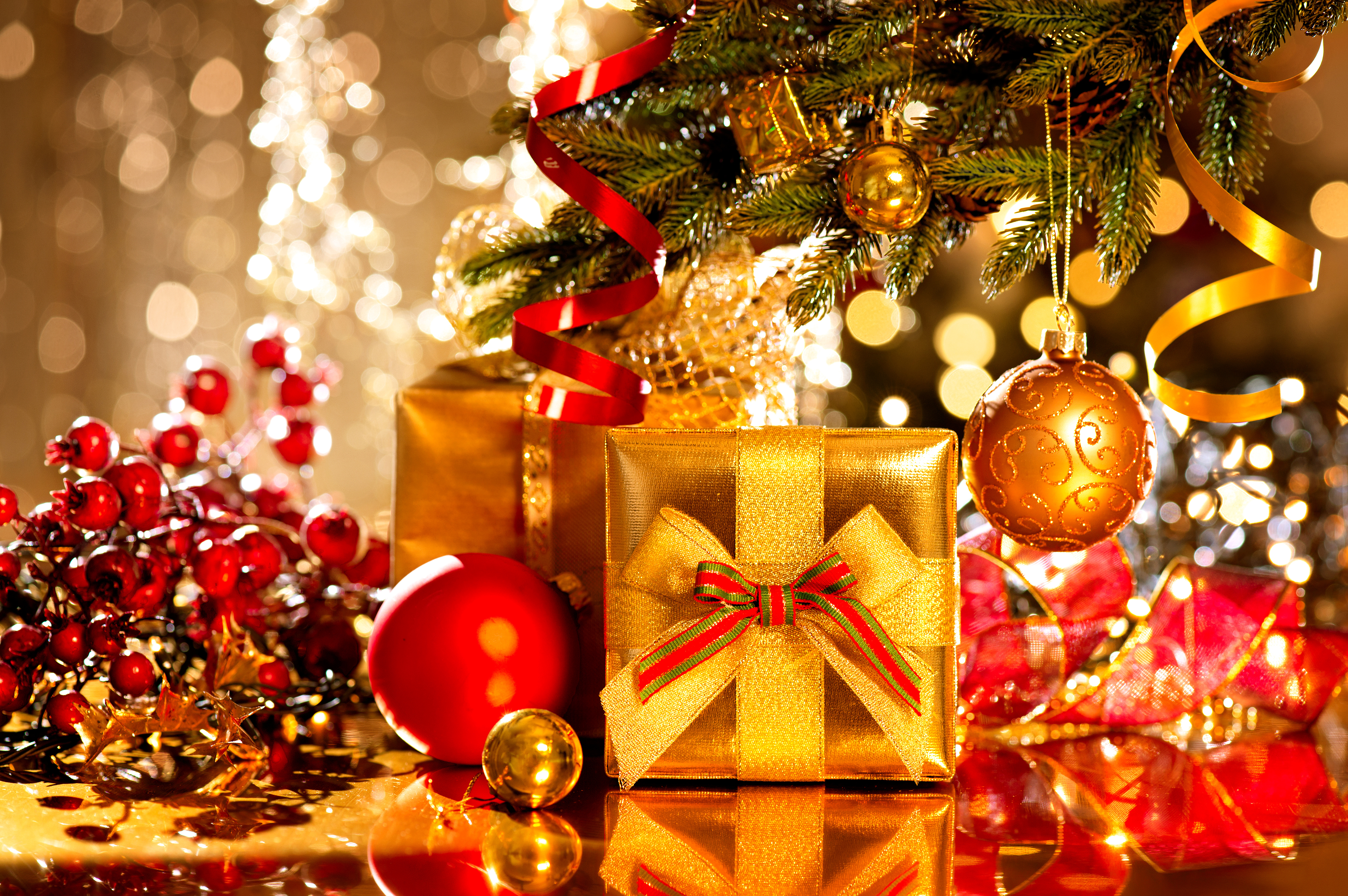 Christmas 4k Ultra HD Wallpaper Background Image