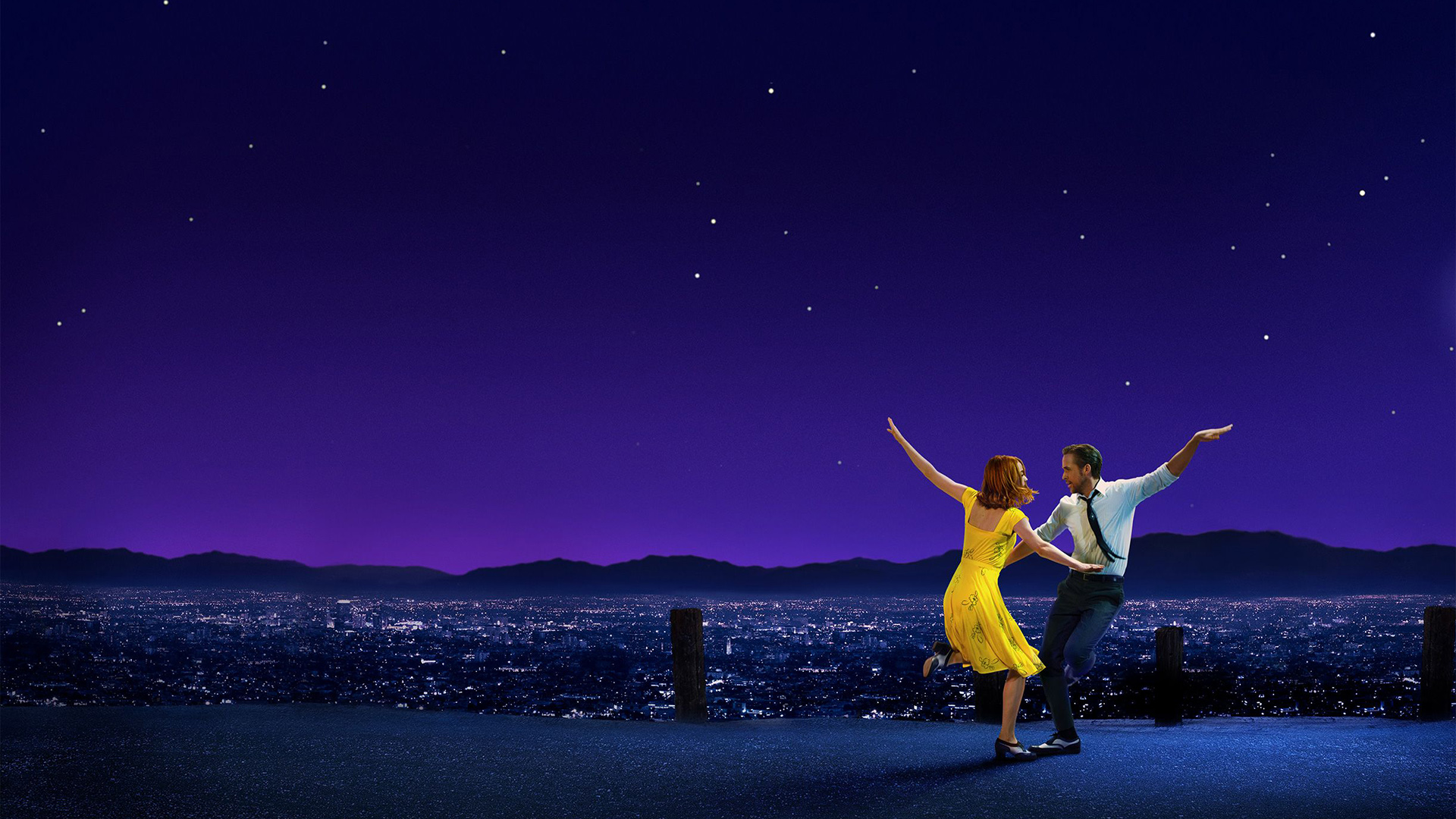 La La Land Starlit Dance HD Wallpaper