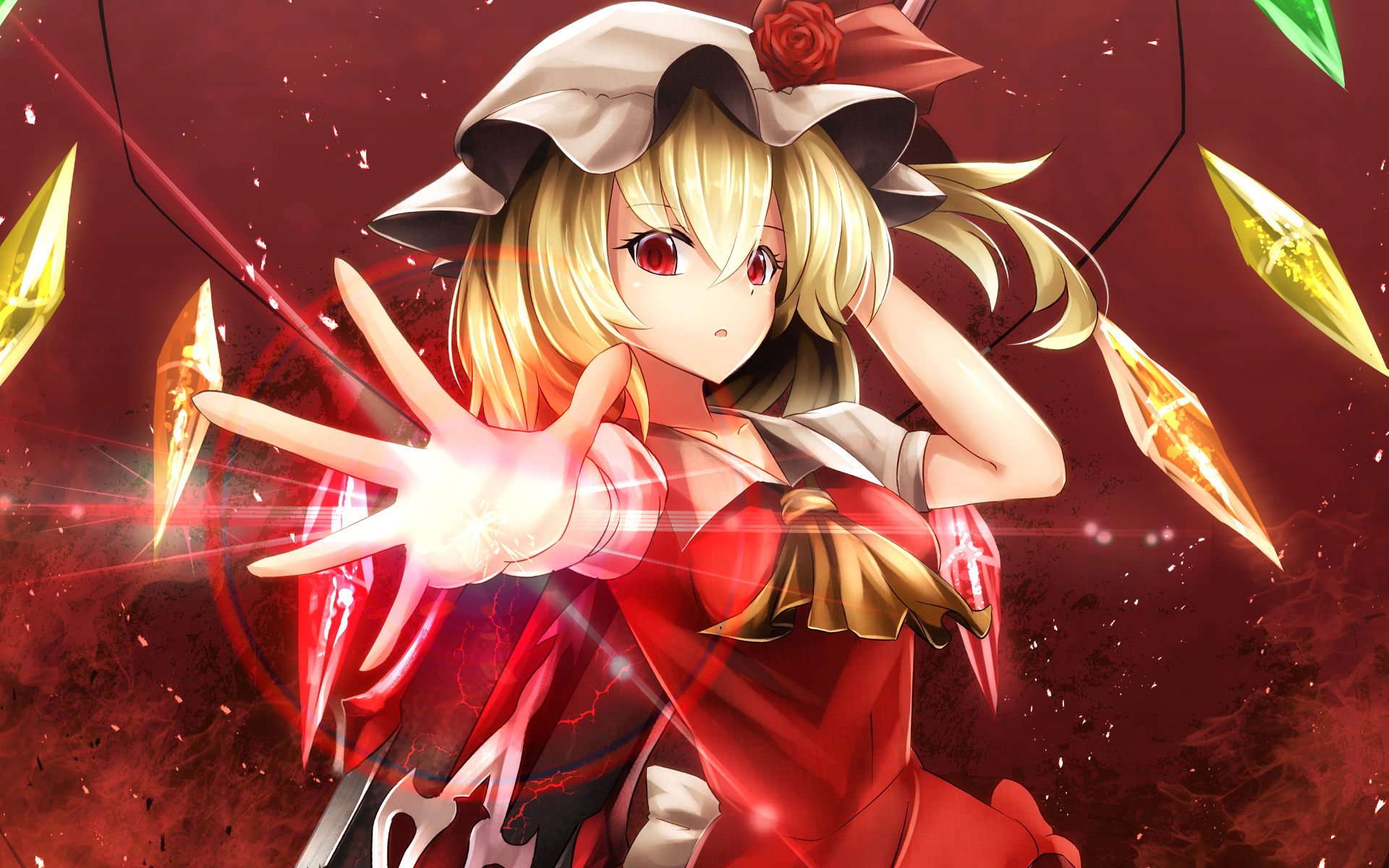 Flandre Scarlet Touhou HD Wallpaper