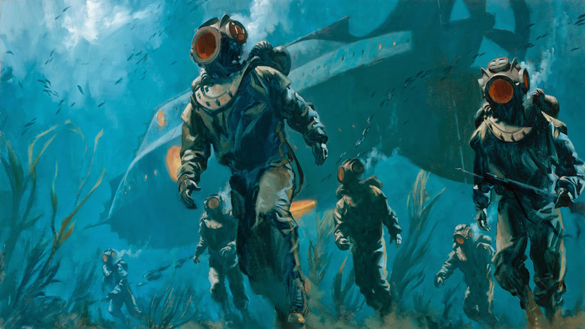 20,000 Leagues Under The Sea HD Wallpaper Background Image