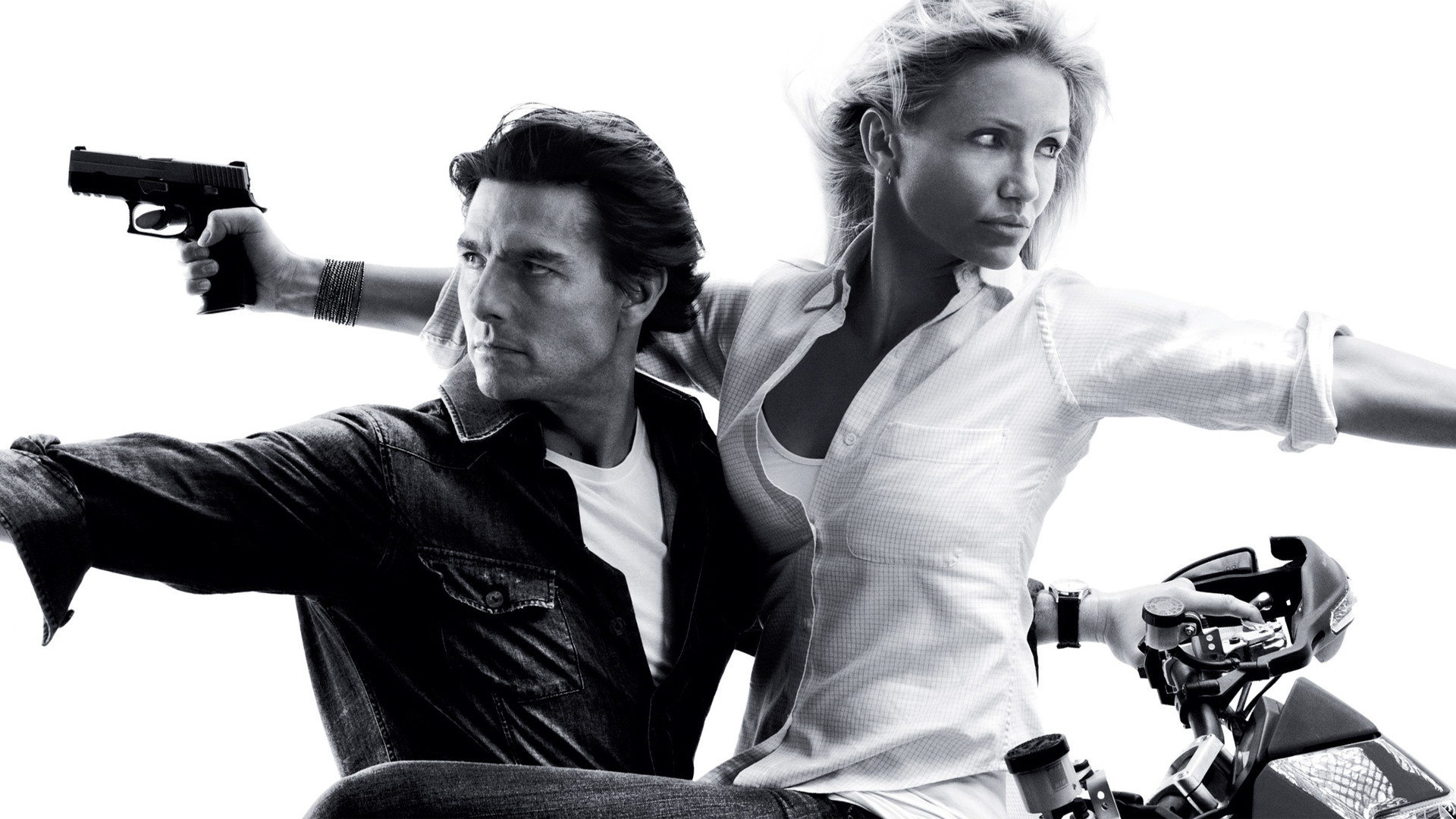 Download Black & White Cameron Diaz Tom Cruise Movie Knight And Day HD