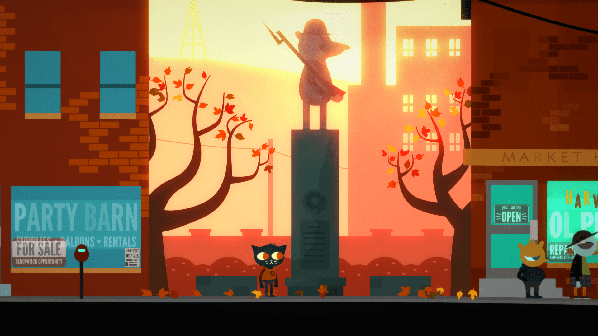 Night in the Woods Game Artwork HD Desktop Wallpaper