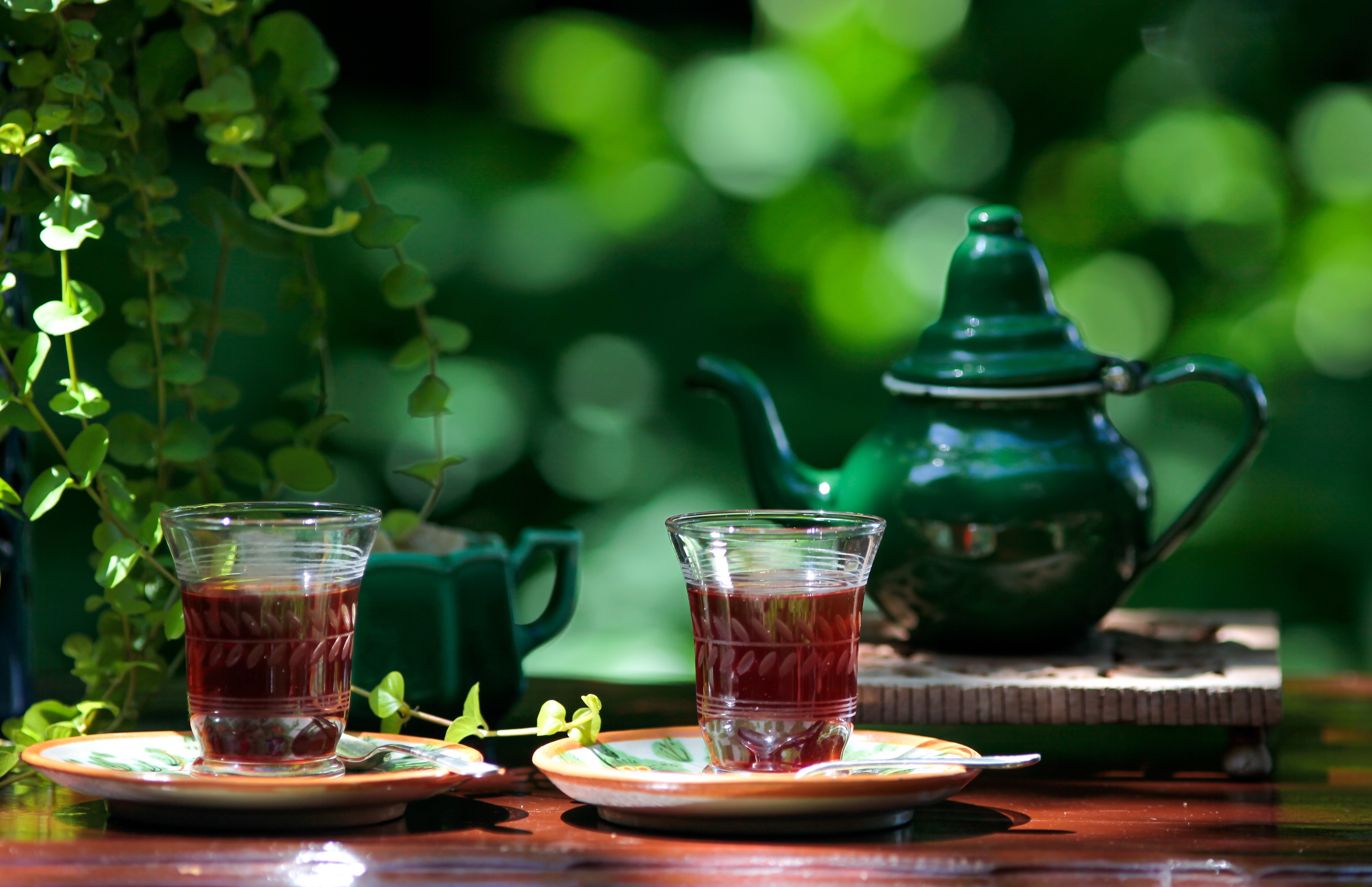 Download Still Life Bokeh Teapot Food Tea HD Wallpaper