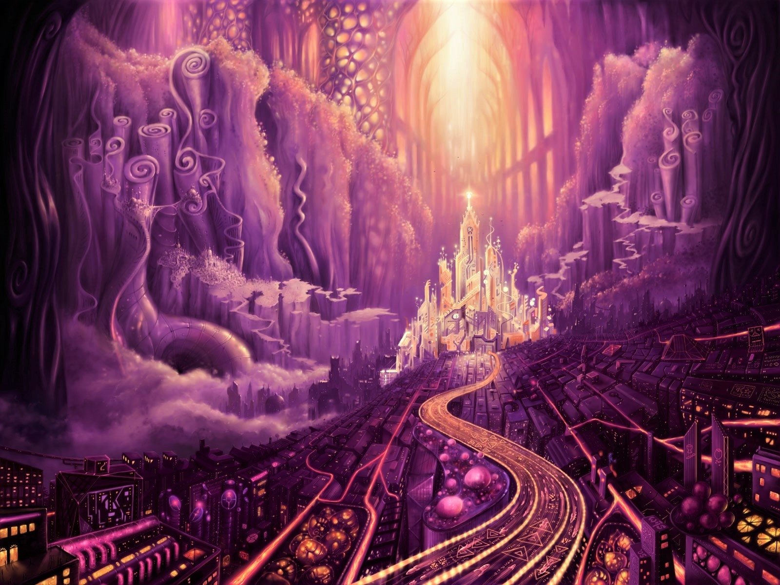 Castle in Enchanted World Wallpaper and Background Image 1600x1200 ID856046 Wallpaper Abyss