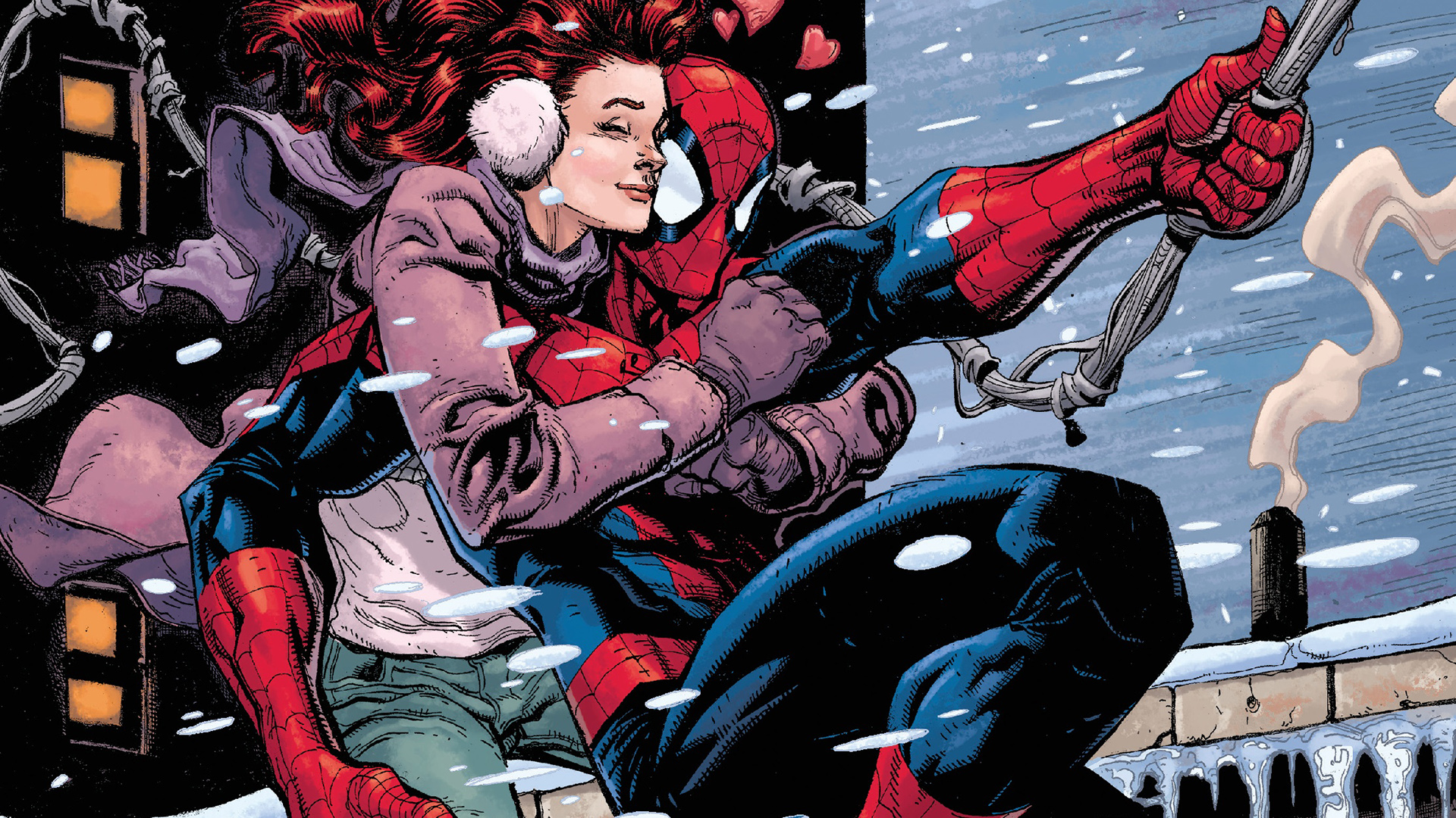 Spiderman and Mary Jane HD Wallpaper Background Image 1920x1080 ID884539 Wallpaper Abyss