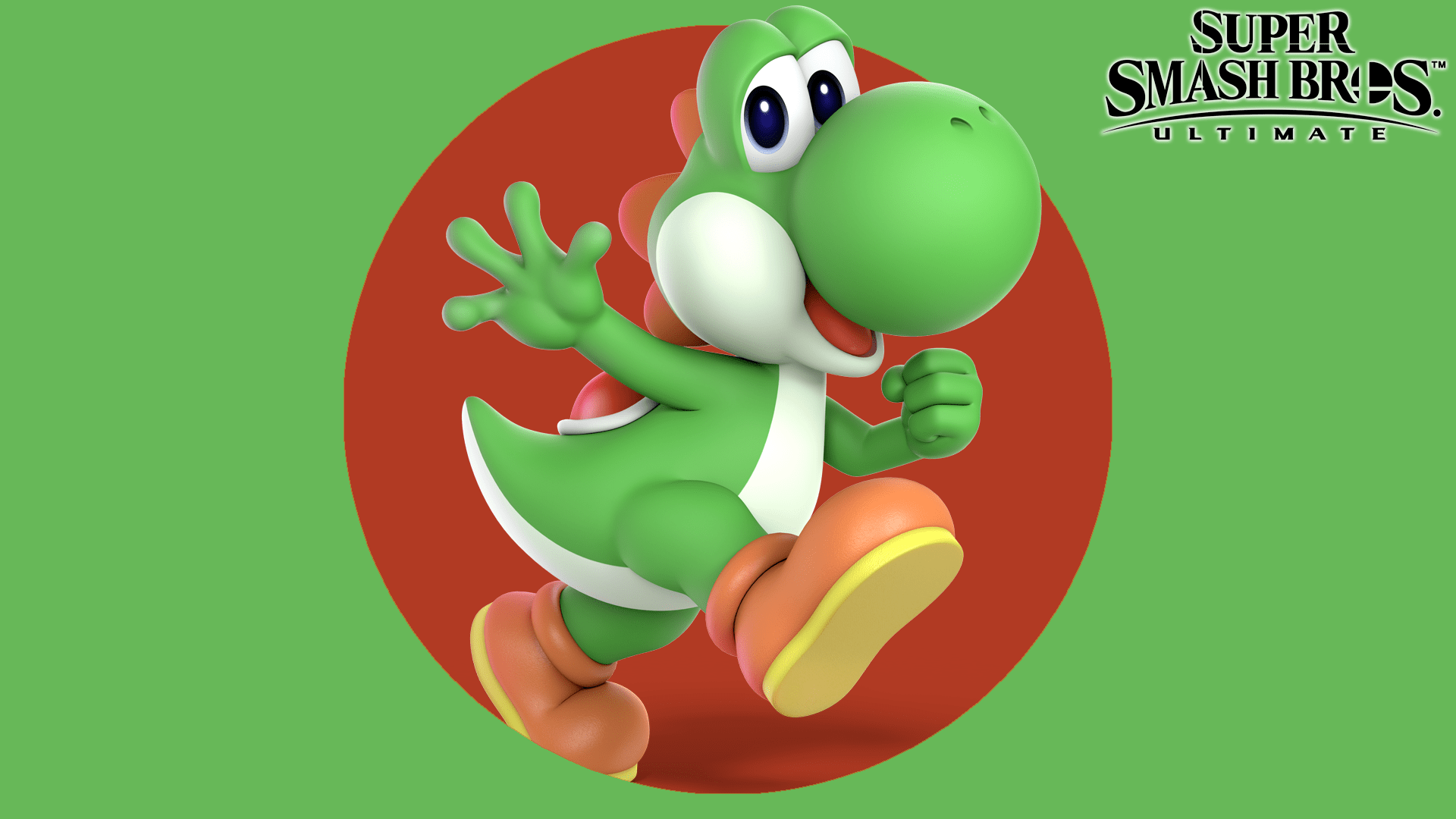 Super Smash Bros. Ultimate Yoshi Wallpaper by DangerZone2486