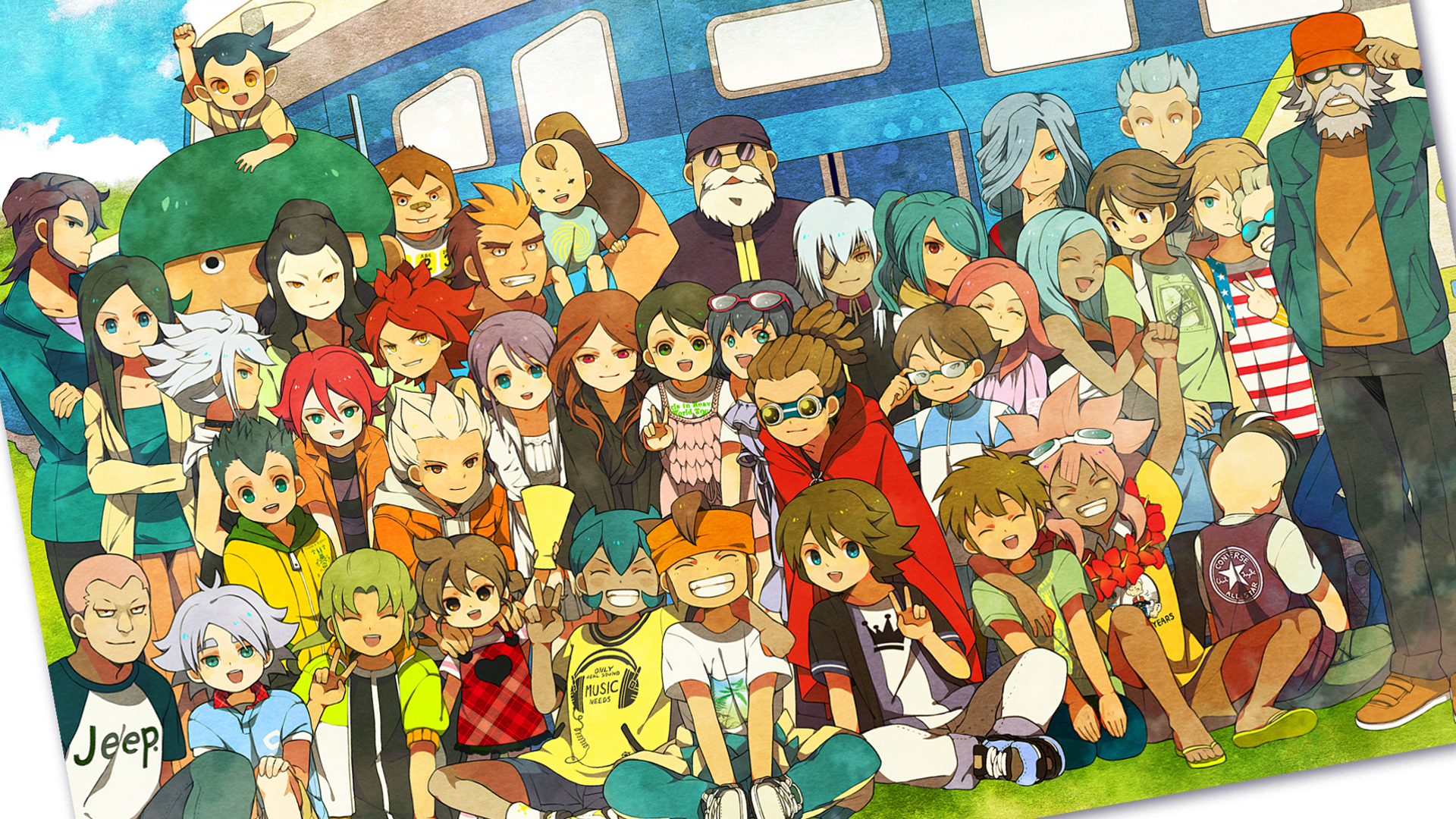 Inazuma Eleven GO HD Wallpaper Background Image 1920x1080