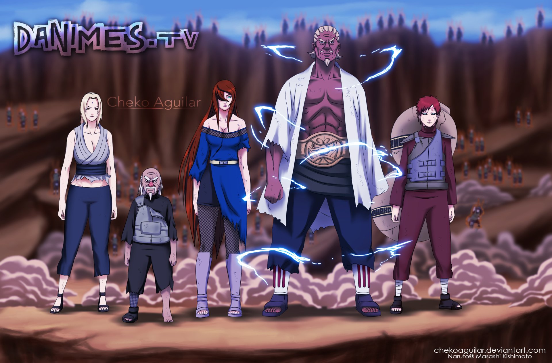 103 Gaara (Naruto) Fonds d'écran HD ArrièrePlans Wallpaper Abyss