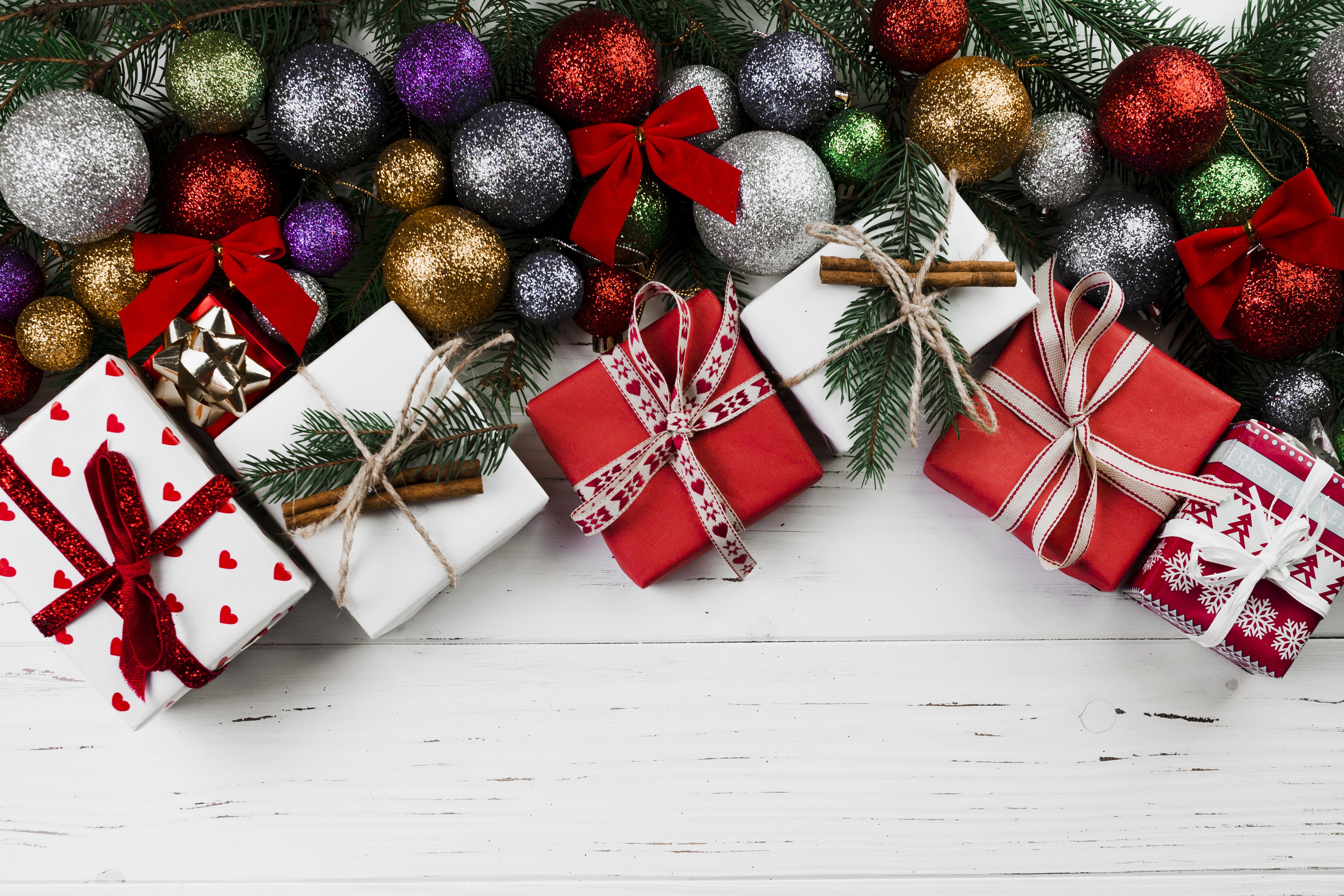 Weihnachten 4k Ultra HD Wallpaper Hintergrund