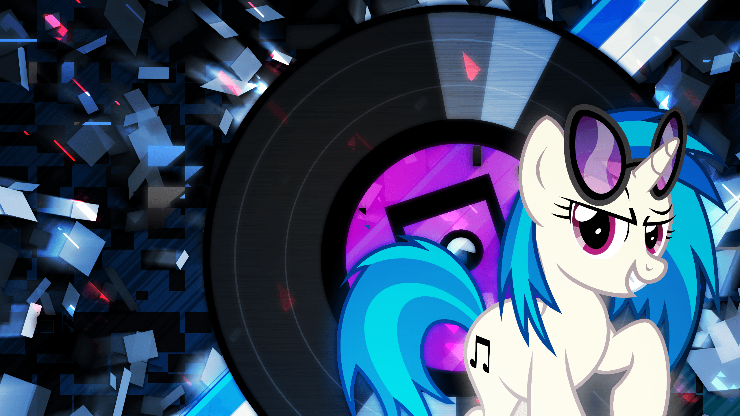 Download My Little Pony DJ Pon3 Vinyl Scratch TV Show My Little Pony