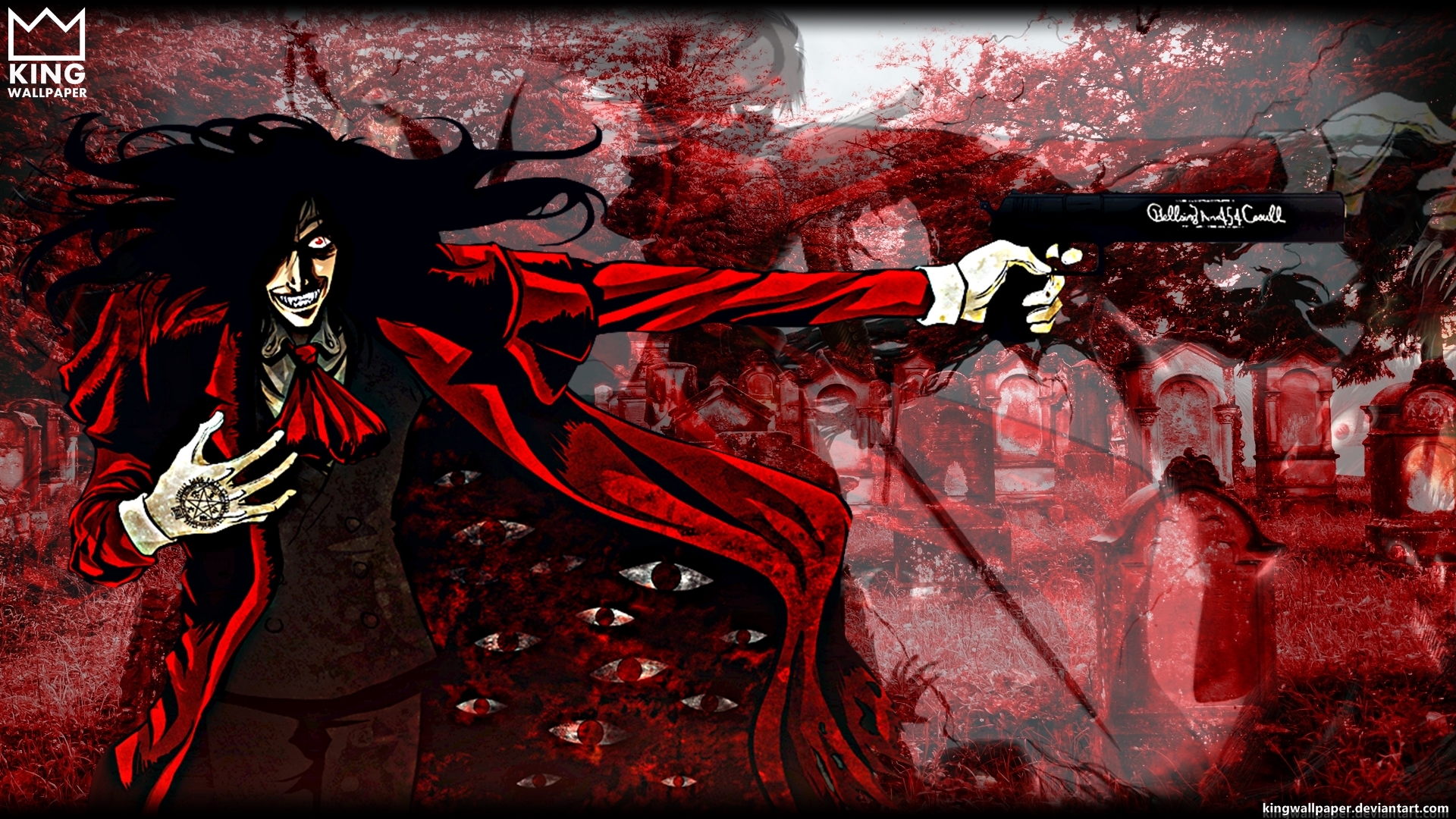 Download Alucard (Hellsing) Anime Hellsing HD Wallpaper by Kingwallpaper