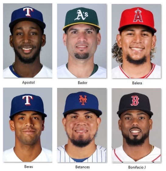 Dominican Baseball players in Major League Baseball Latam (América