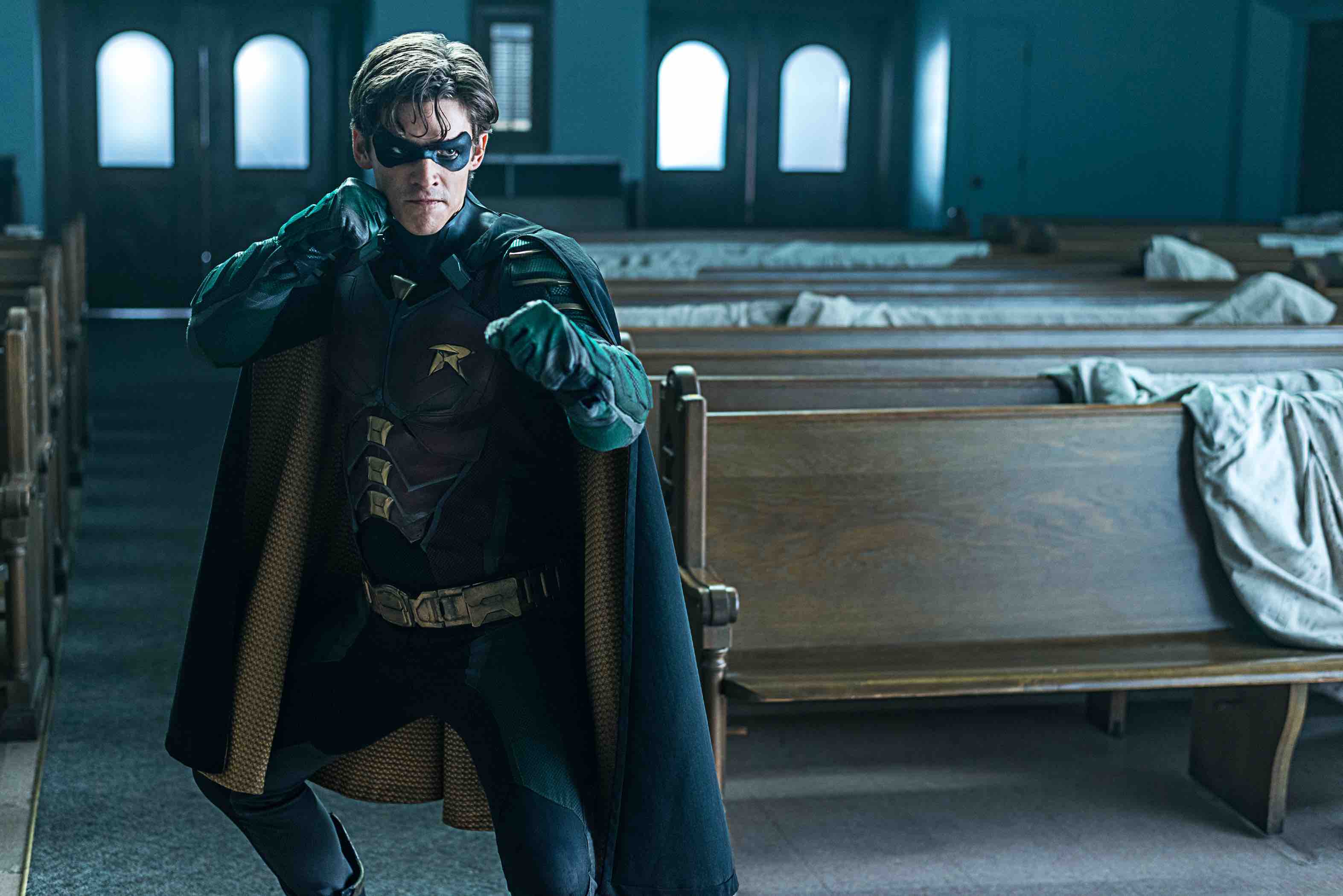 TITANS It's Robin vs. Deathstroke In New Photos From Season 2, Episode 8 "Jericho"