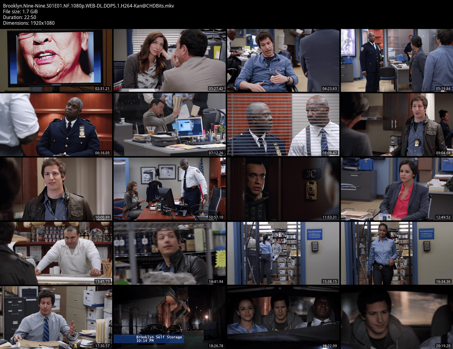 Brooklyn NineNine S01S06 1080p WEBDL DDP 5.1 H264 Đồn