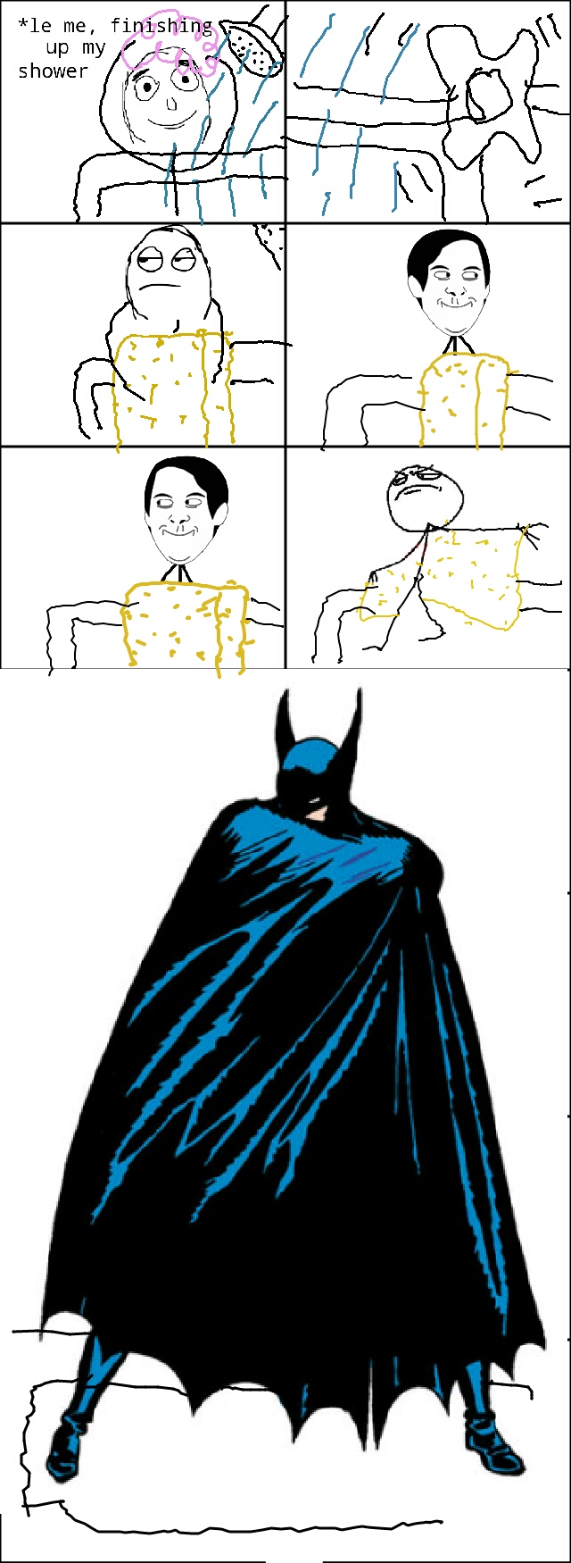 Batman's Cape Meme subido por Princess_Meme ) Memedroid