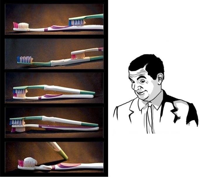 toothbrush Meme subido por Brady12 ) Memedroid