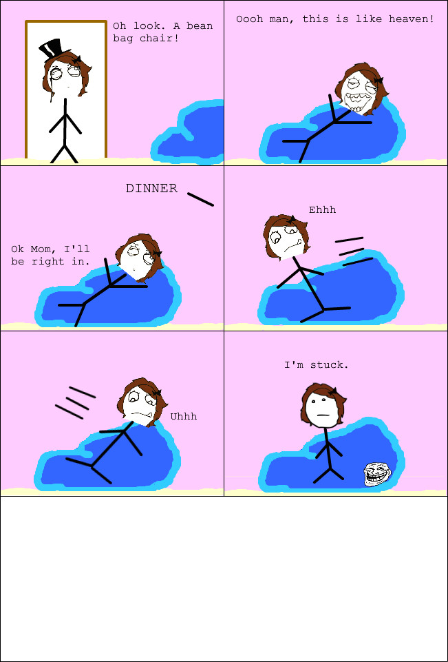 Bean bag chair rage Meme subido por TheAndyJoseph ) Memedroid