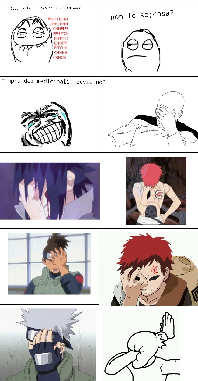 naruto facepalm Meme by herobrinefan.dc ) Memedroid