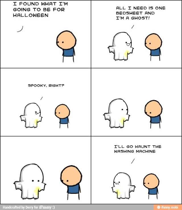 Ghost for Halloween Meme by Heey_itstaitlyn ) Memedroid