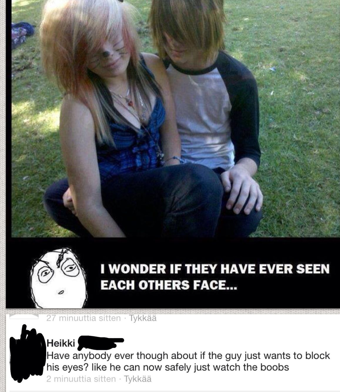 Emos like boobs too Meme by hexamo ) Memedroid
