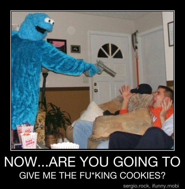 angry cookie monster Meme by jessicaangela ) Memedroid