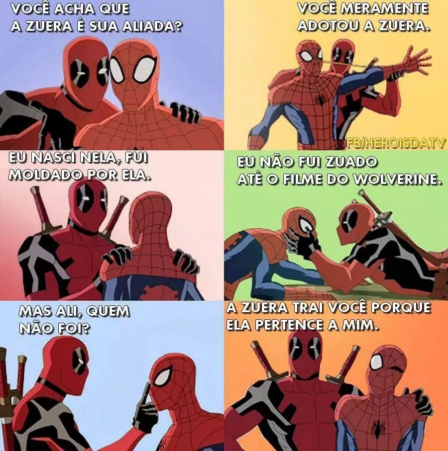 deadpool > homem aranha Meme by joaow ) Memedroid