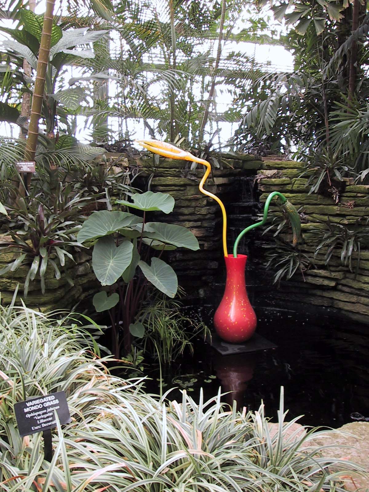 From the Chihuly in the Park A Garden of Glass at Garfield Park