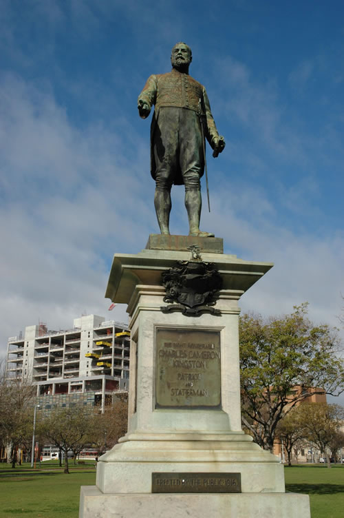 Charles Kingston statue Pics4Learning