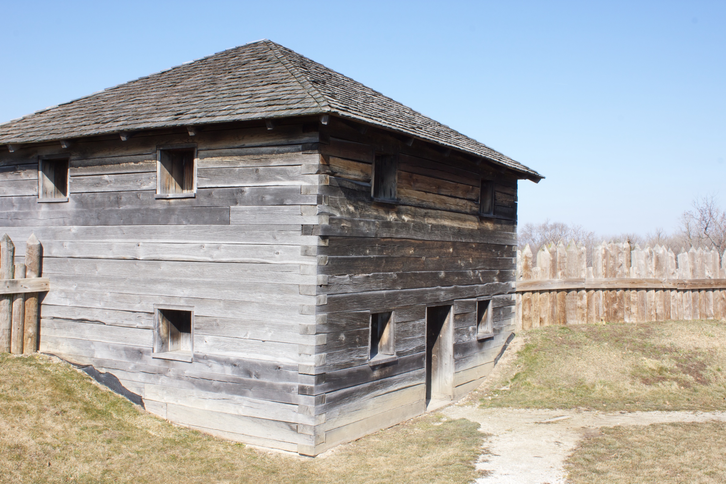Blockhouse at Fort Meigs Pics4Learning