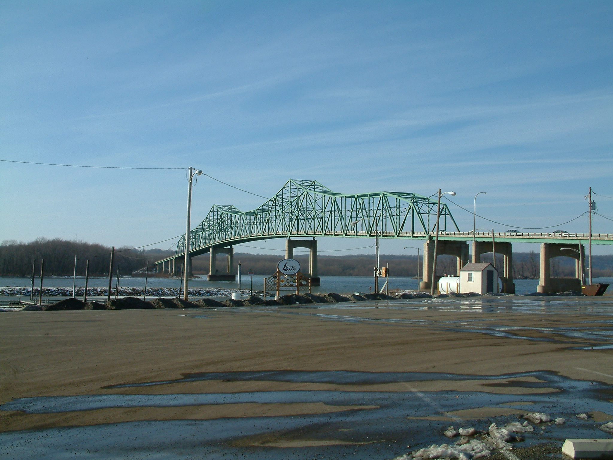 Bridge Across the Illinois River at Lacon, IL Pics4Learning