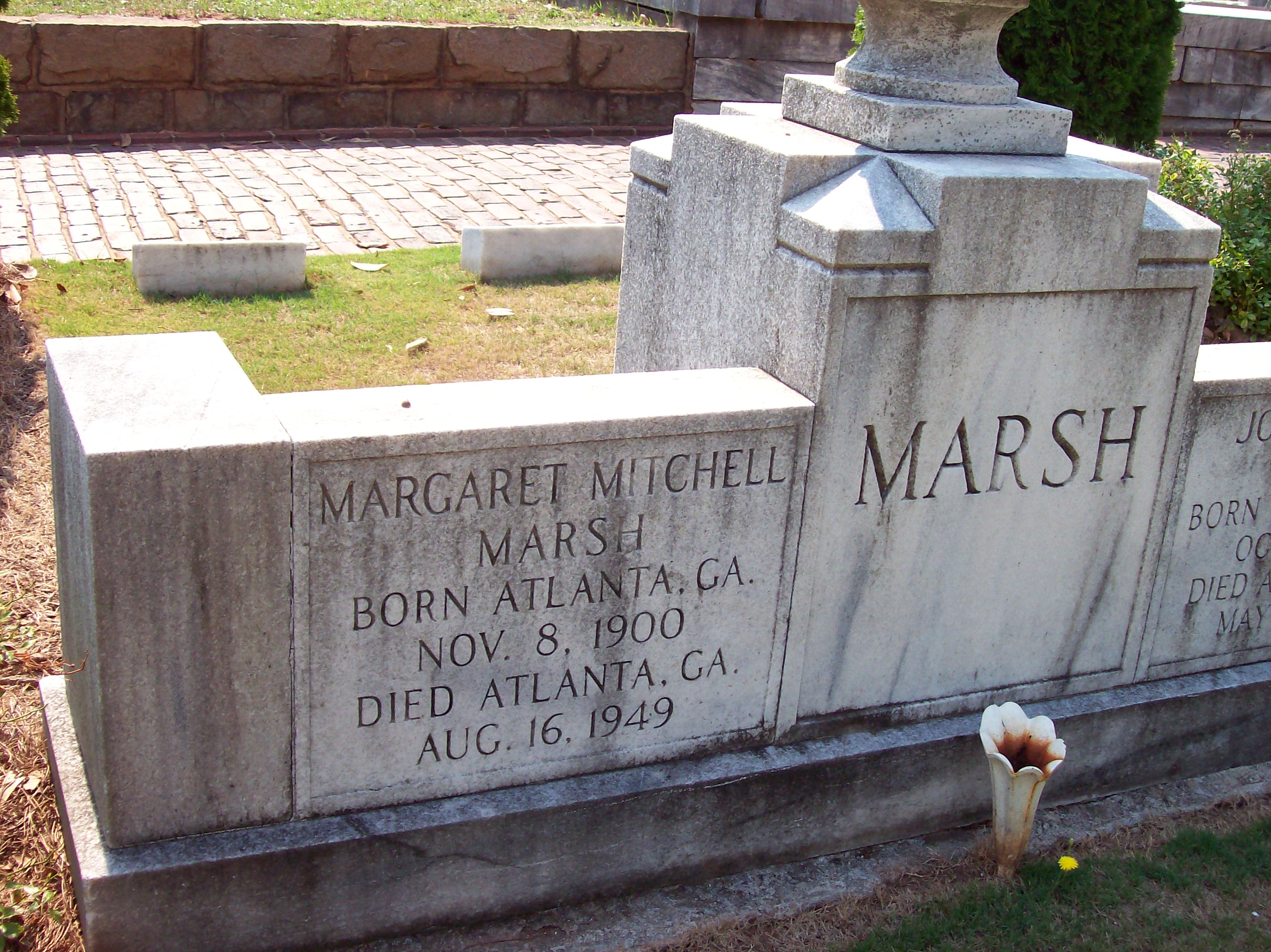 Margaret Mitchell Tomb Pics4Learning