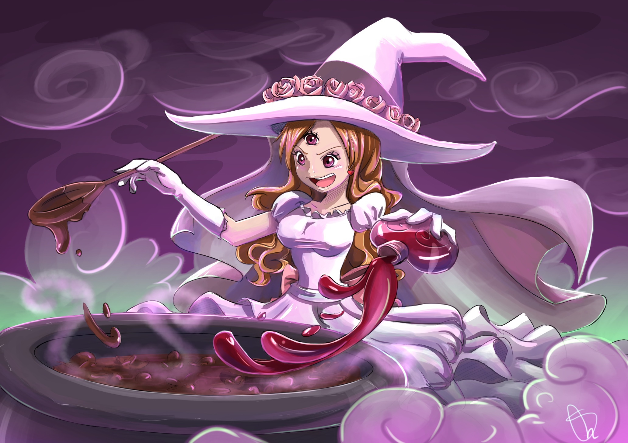 Download Charlotte Pudding Anime One Piece HD Wallpaper by Sconcept