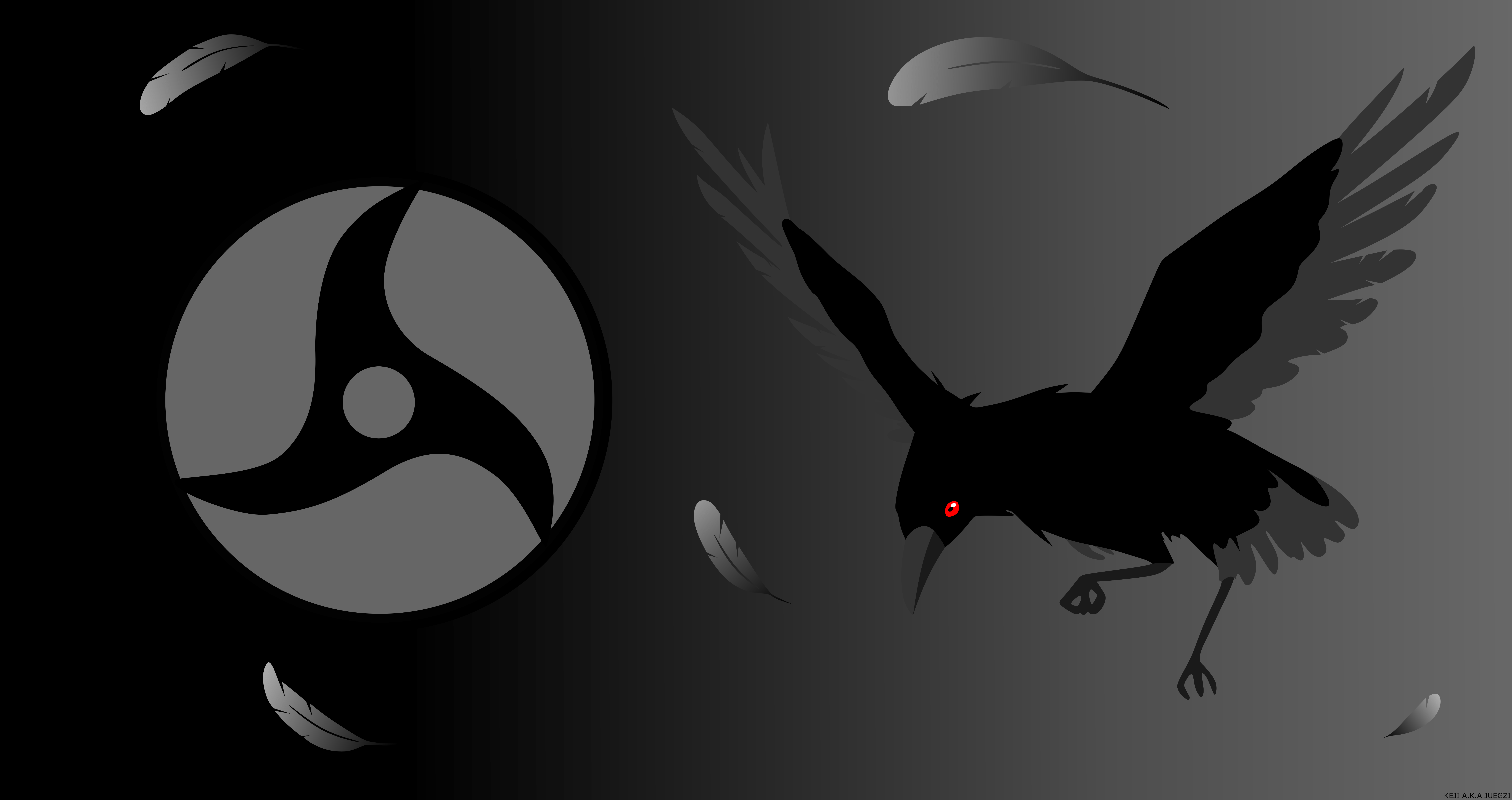 Download Mangekyō Sharingan Sharingan (Naruto) Vector Feather Crow