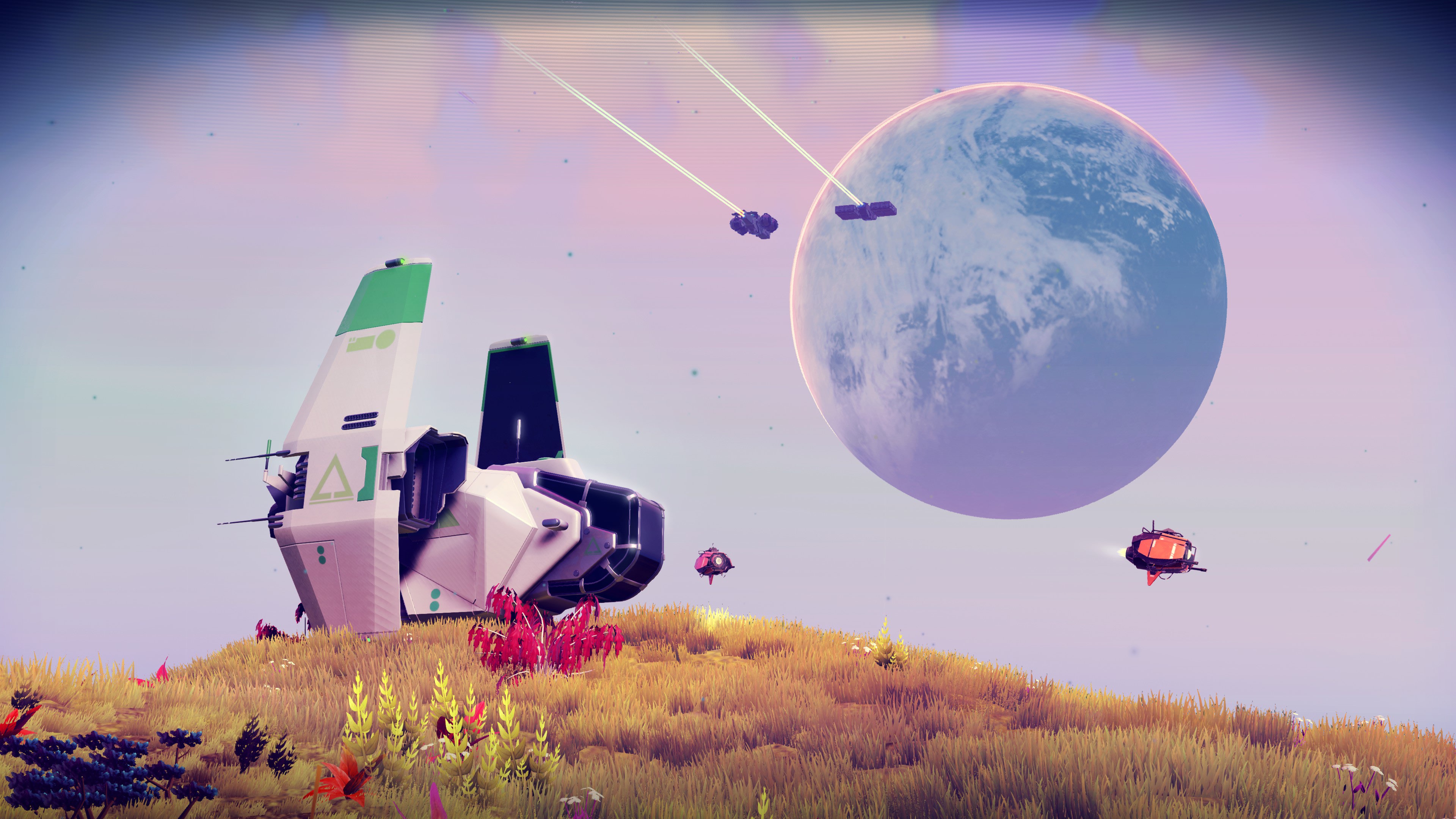 Download Video Game No Man's Sky 4k Ultra HD Wallpaper