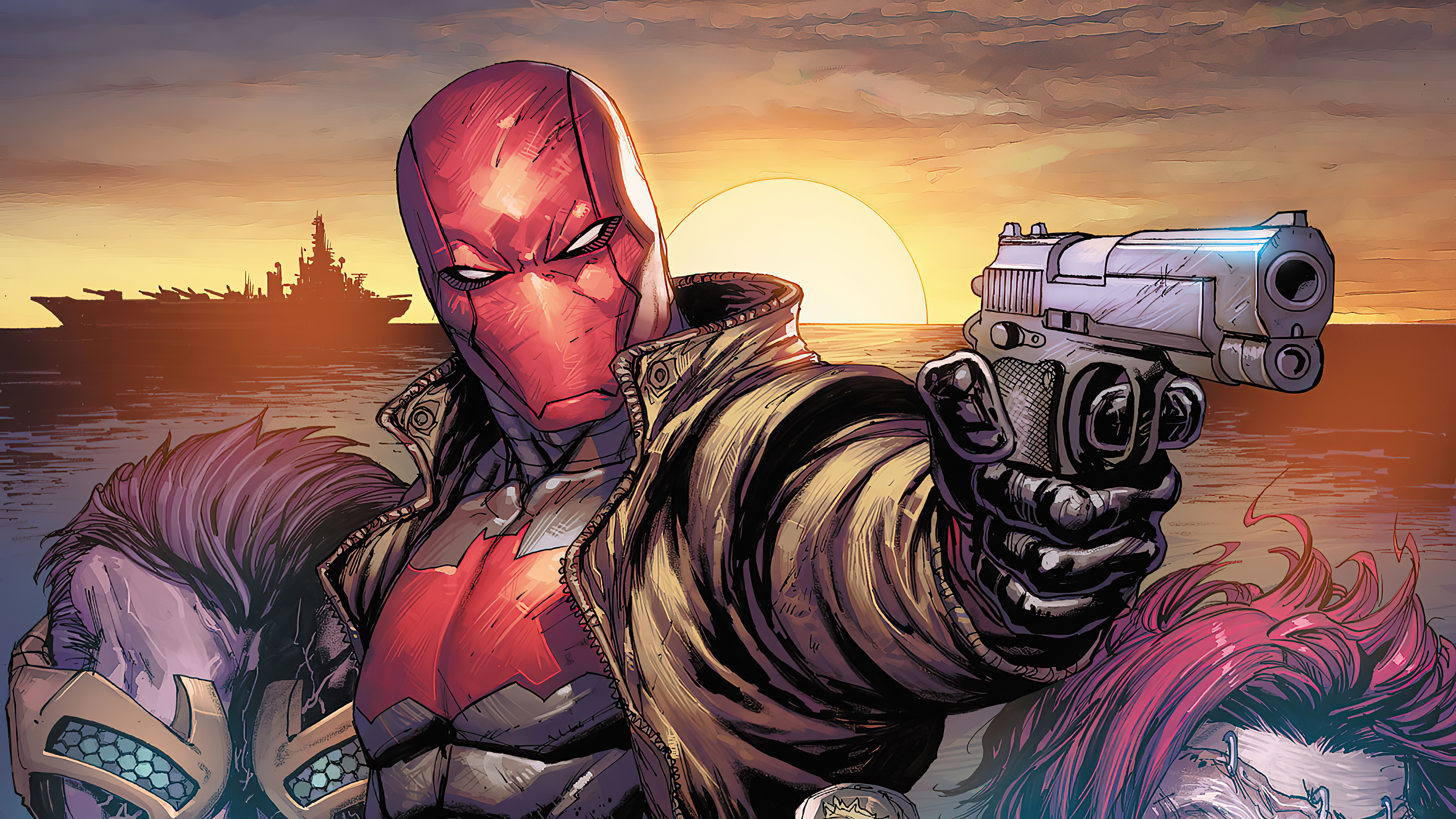 Download DC Comics Comic Red Hood HD Wallpaper
