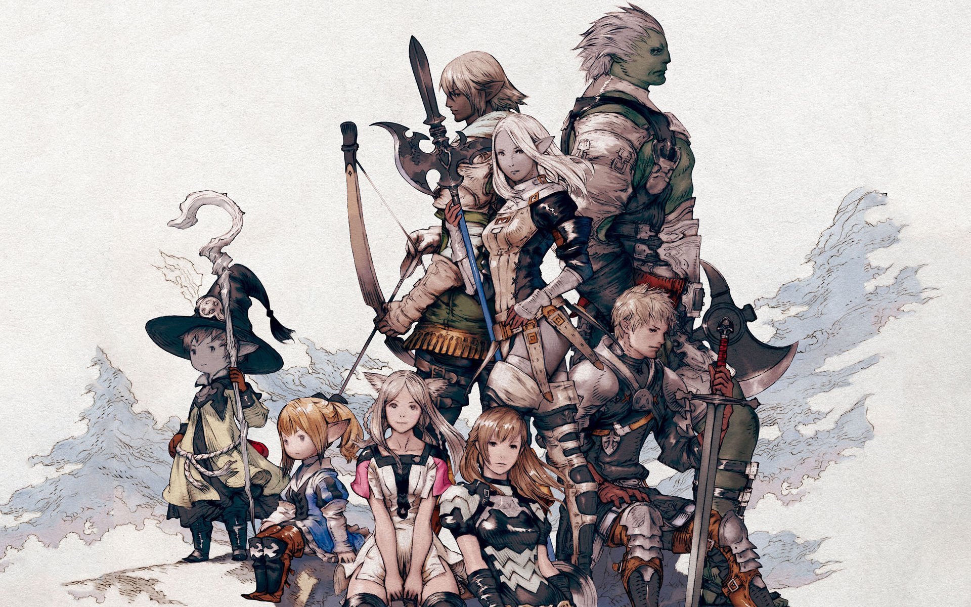 Final Fantasy XIV HD Wallpaper Background Image 1920x1200