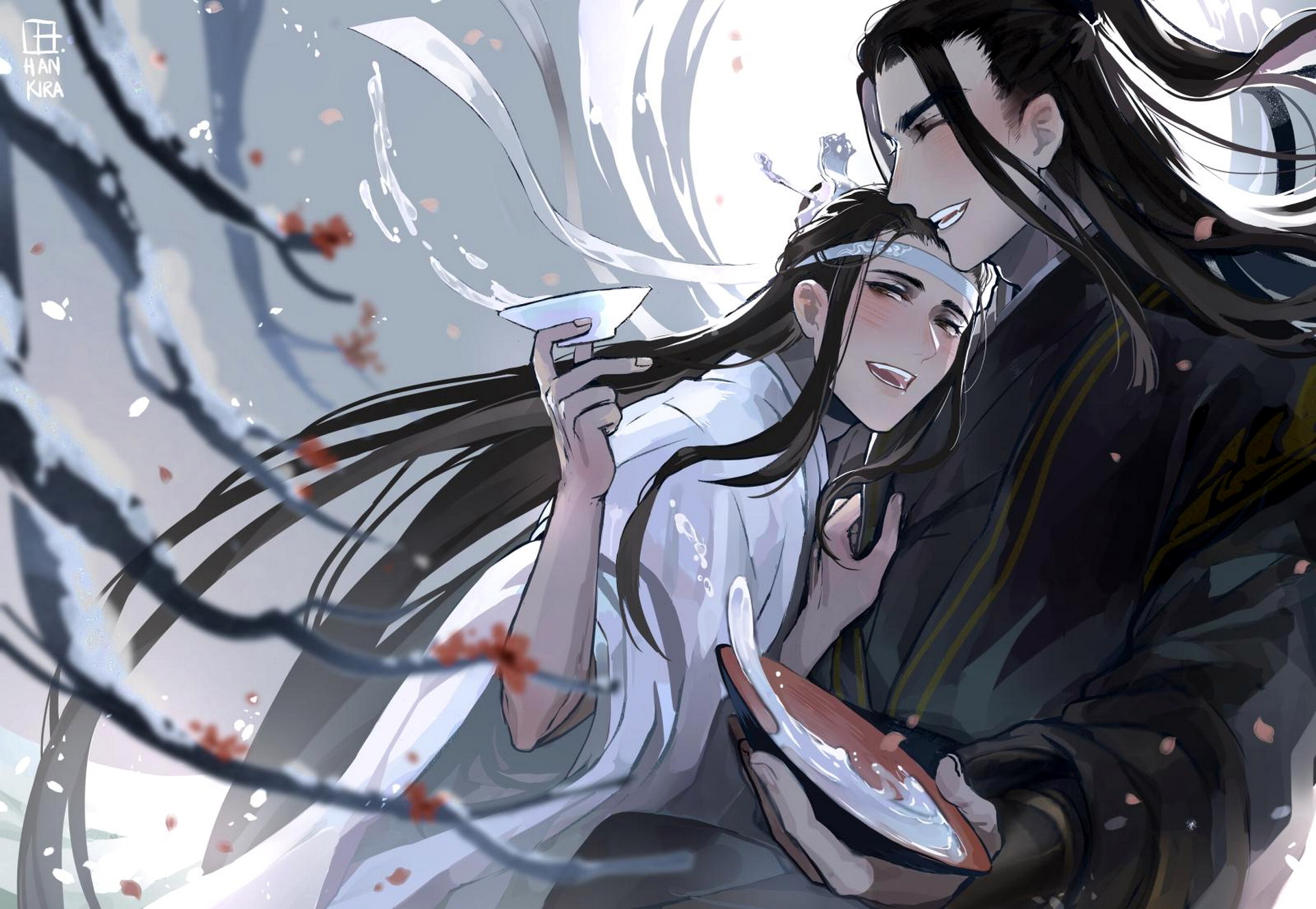 Download Nie Mingjue Lan Xichen Anime Mo Dao Zu Shi HD Wallpaper