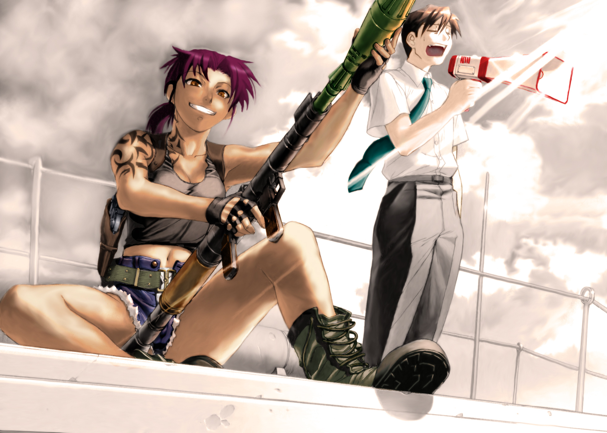Download Anime Black Lagoon HD Wallpaper