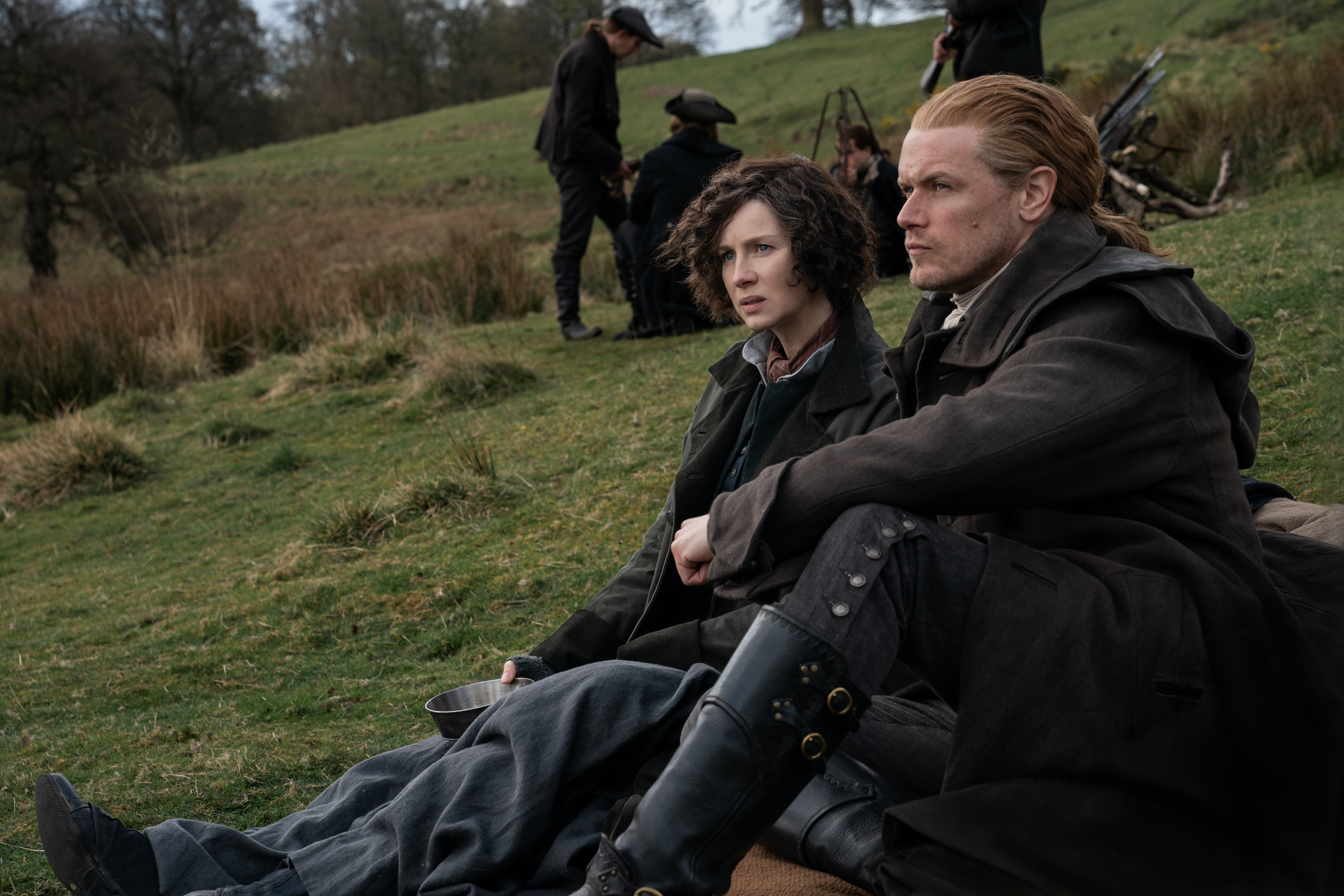 Download Claire Fraser Caitriona Balfe Sam Heughan Jamie Fraser TV Show