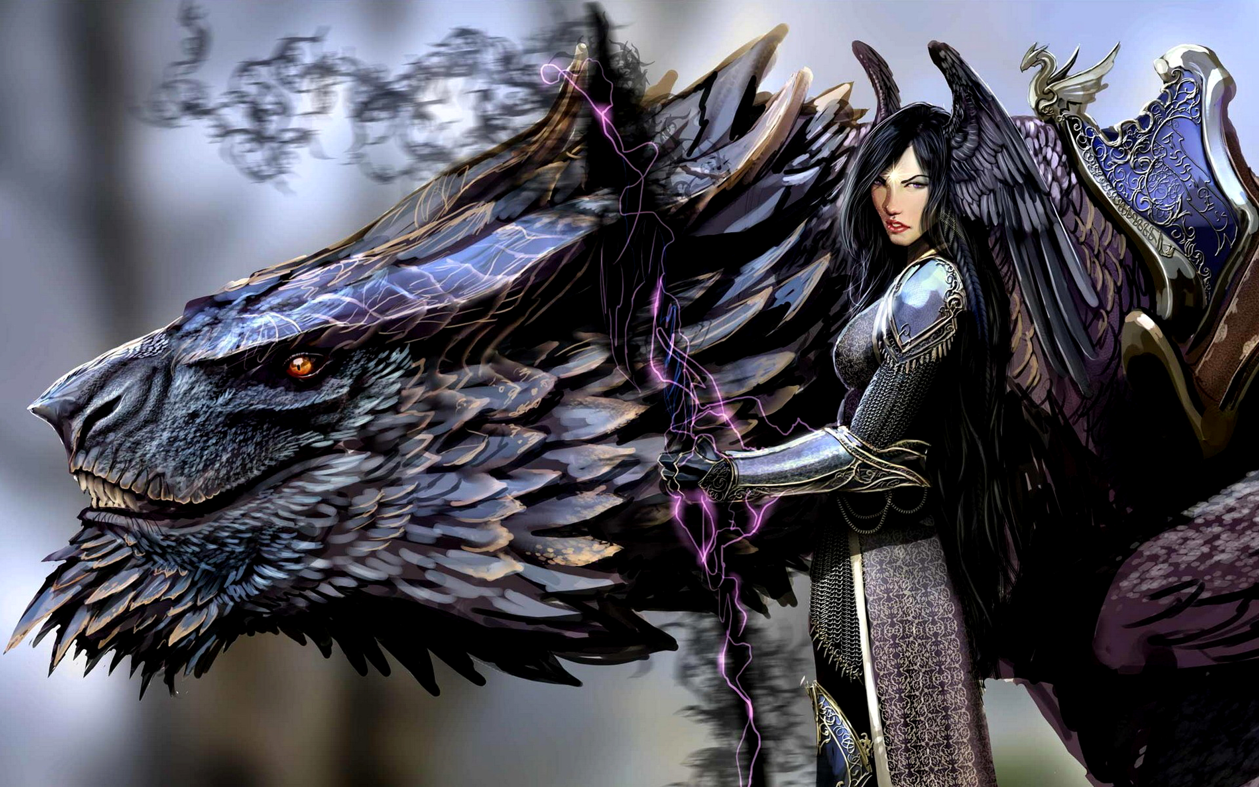 Majestic Dragon Fantasy HD Wallpaper by Stjepan Sejic