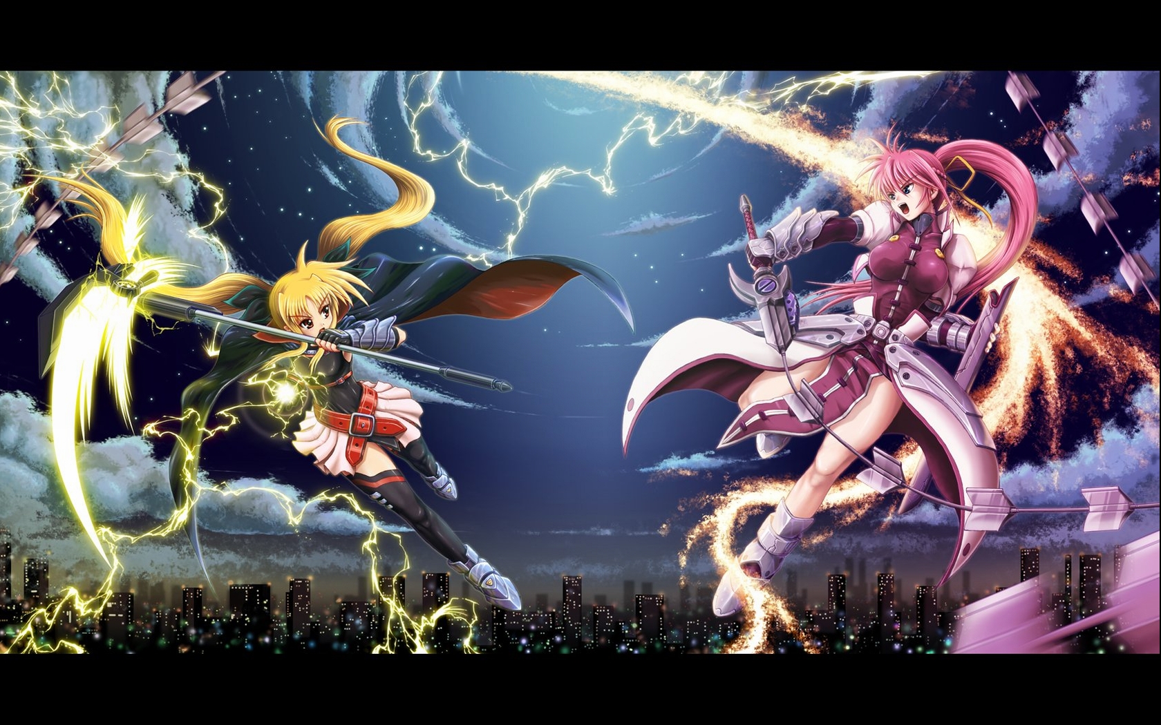 Magical Girl Lyrical Nanoha Strikers Wallpaper and Background Image