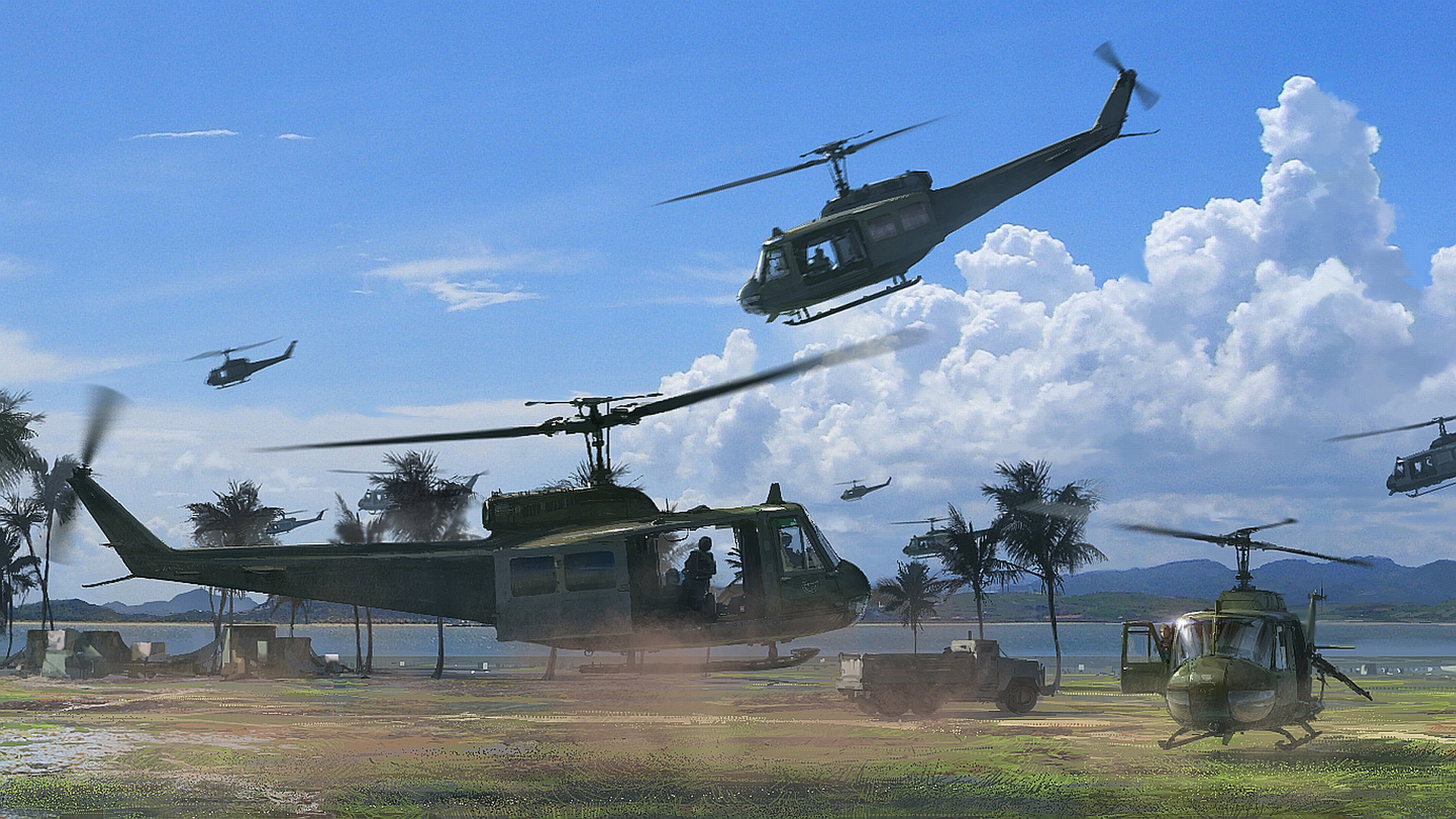 Helicopter HD Wallpaper Background Image 1920x1080 ID155209